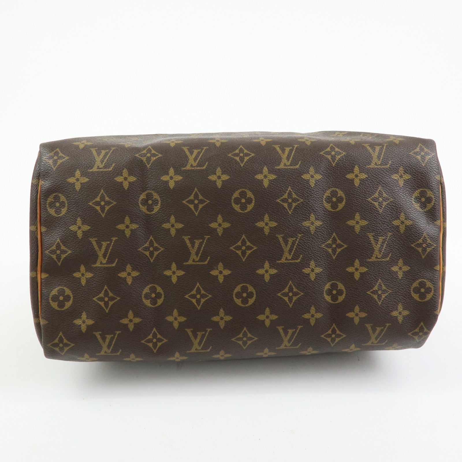Louis Vuitton Monogram Speedy 35 Boston Bag Hand Bag Brown M41524