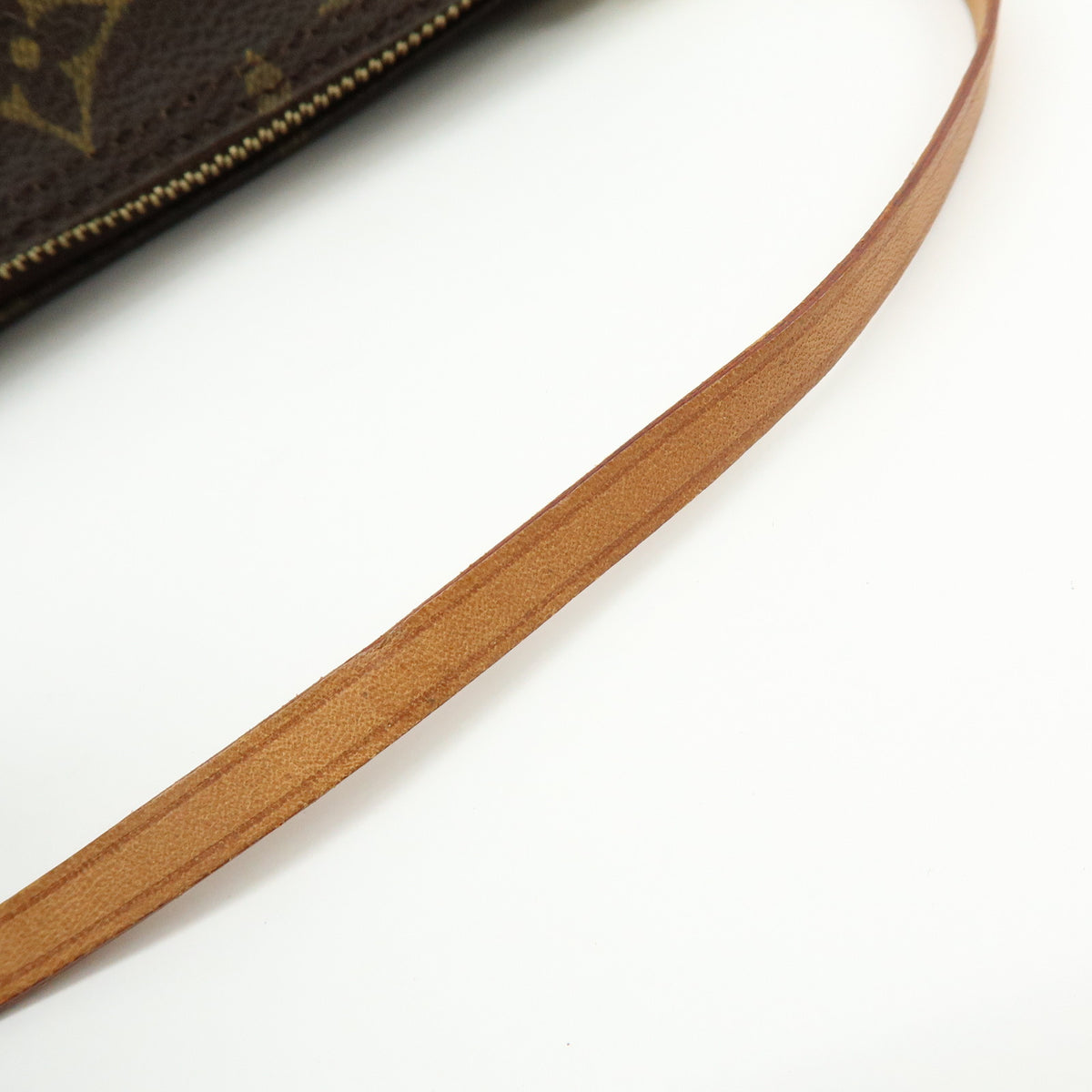 Louis Vuitton Monogram Mini Pouch for Papillon Bag Brown