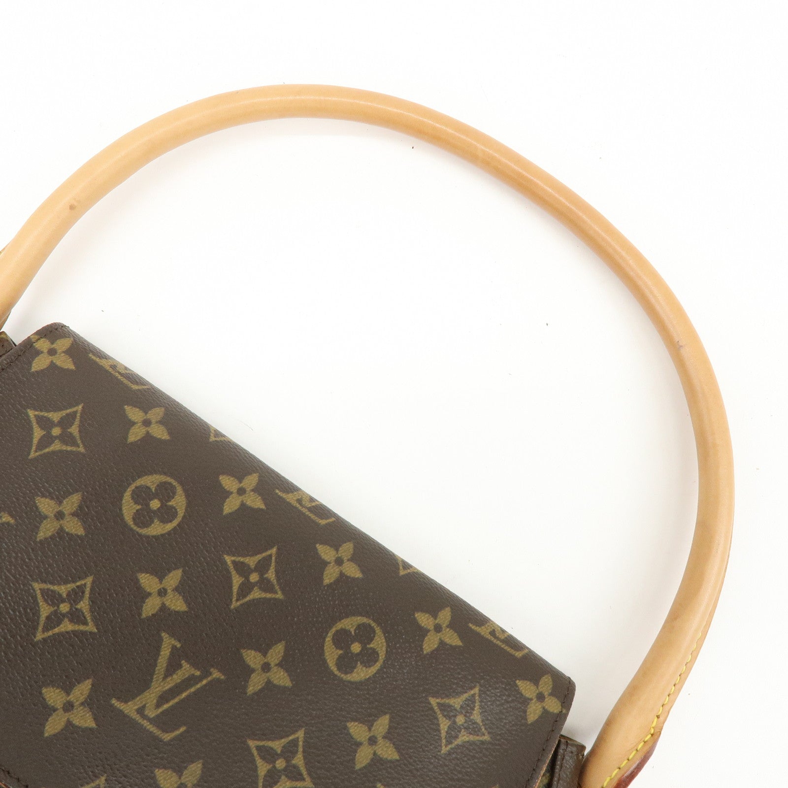 Louis Vuitton Monogram Mini Looping Shoulder Bag Brown M51147