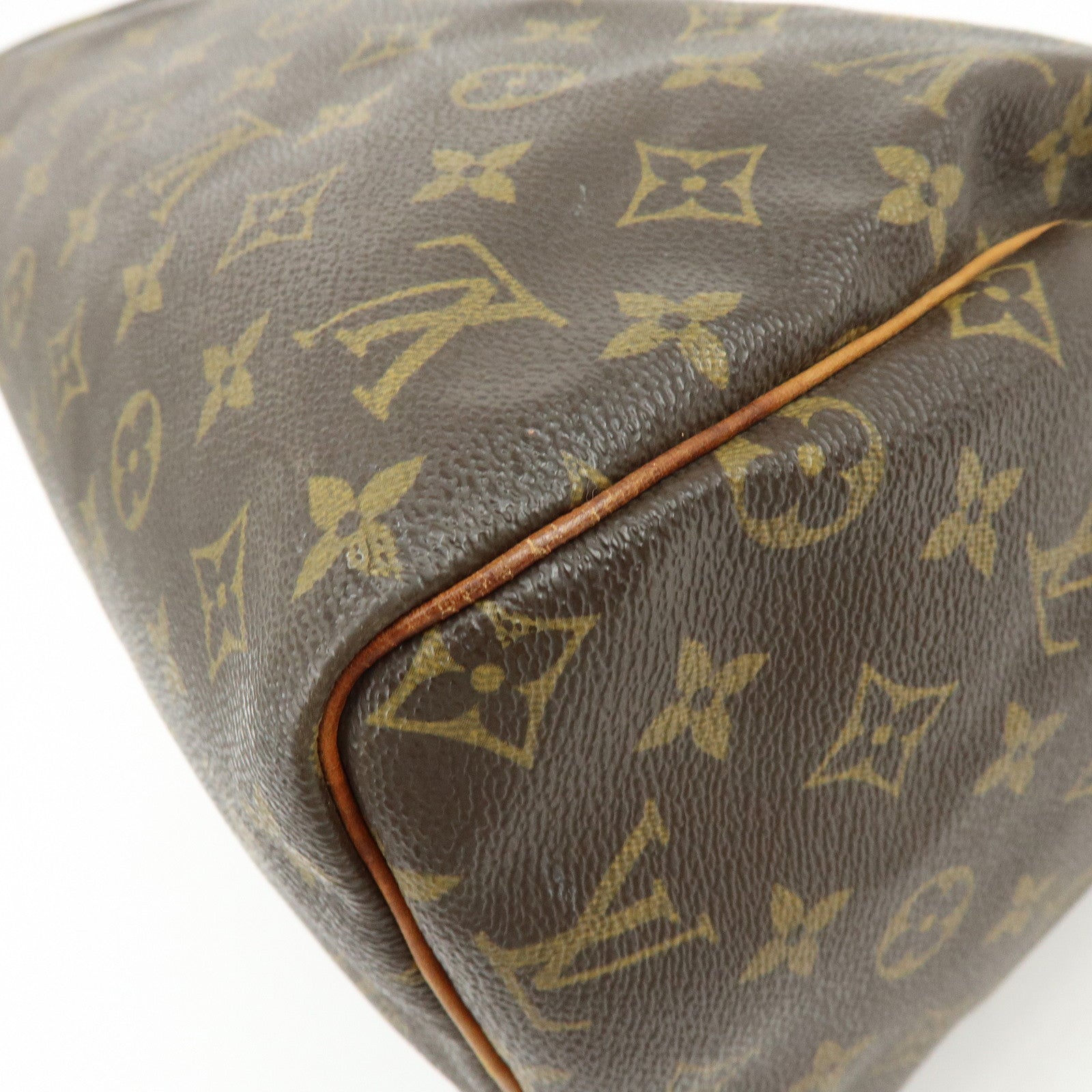 Louis Vuitton Monogram Speedy 30 Boston Bag Hand Bag Brown M41108