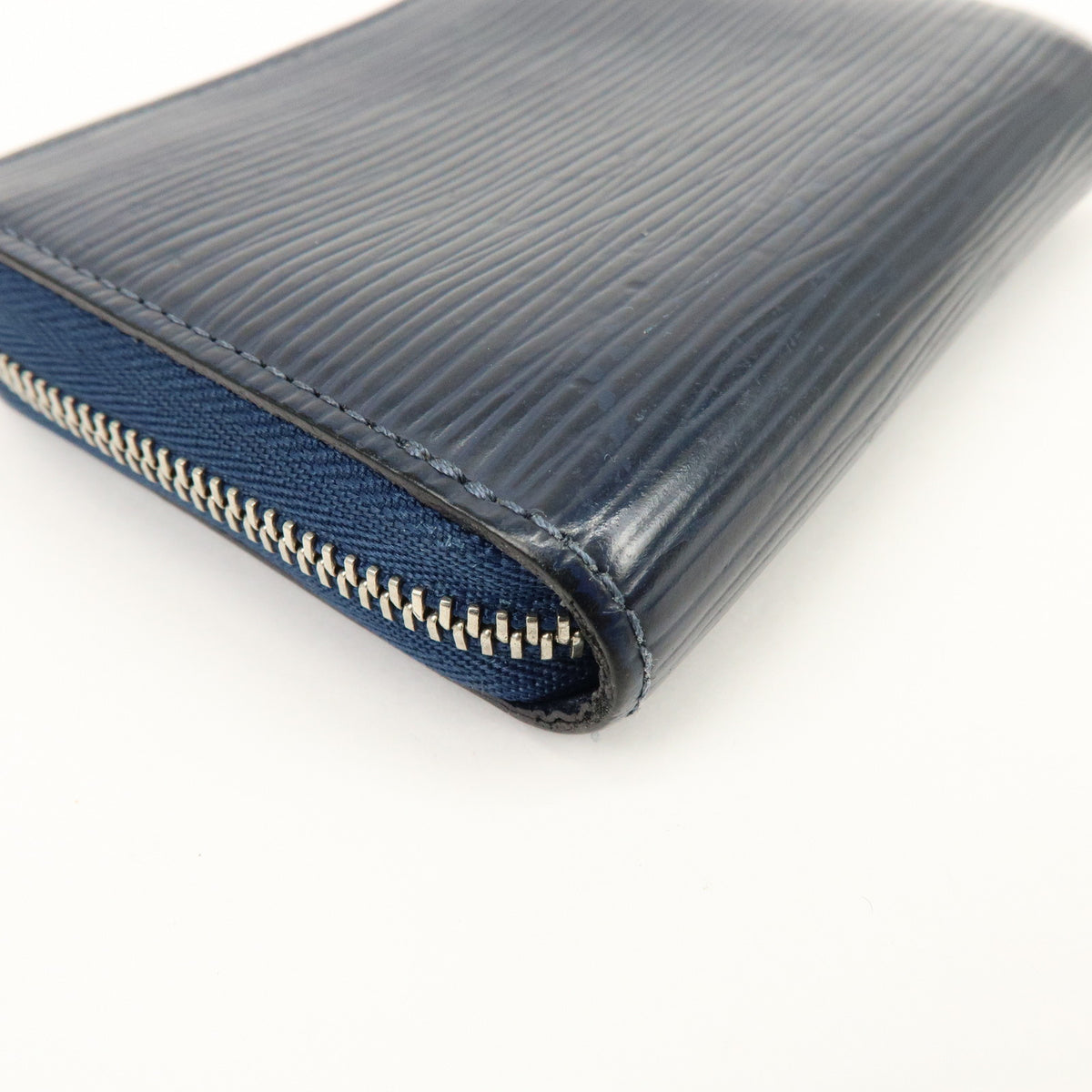 Louis Vuitton Epi Leather Zippy Coin Purse Wallet Indigo Blue M60384