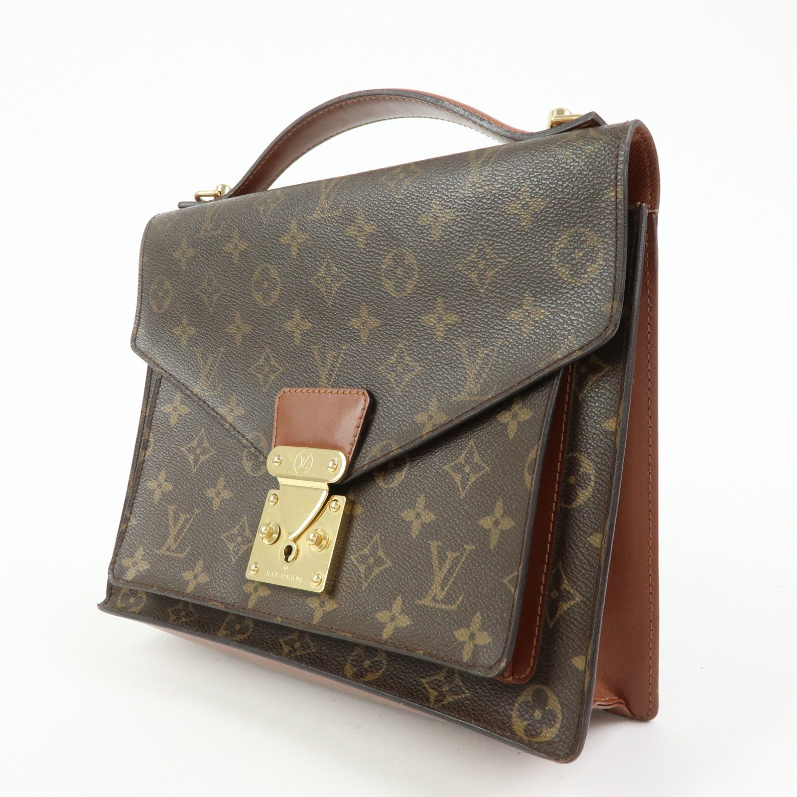 Louis Vuitton Monogram Monceau 28 2Way Bag Brief Case M51185