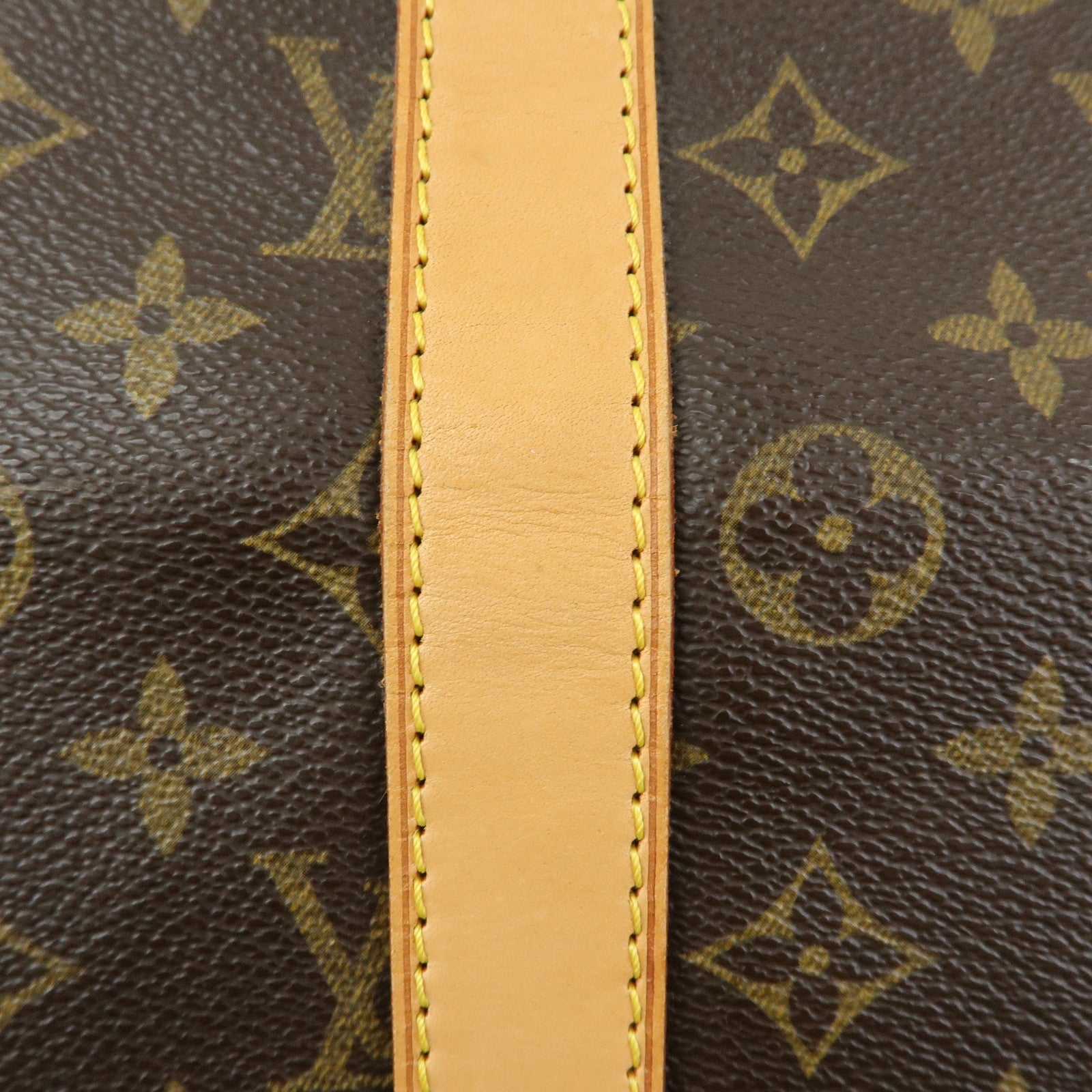 Louis Vuitton Monogram Keep All Bandouliere 55 Boston Bag M41414