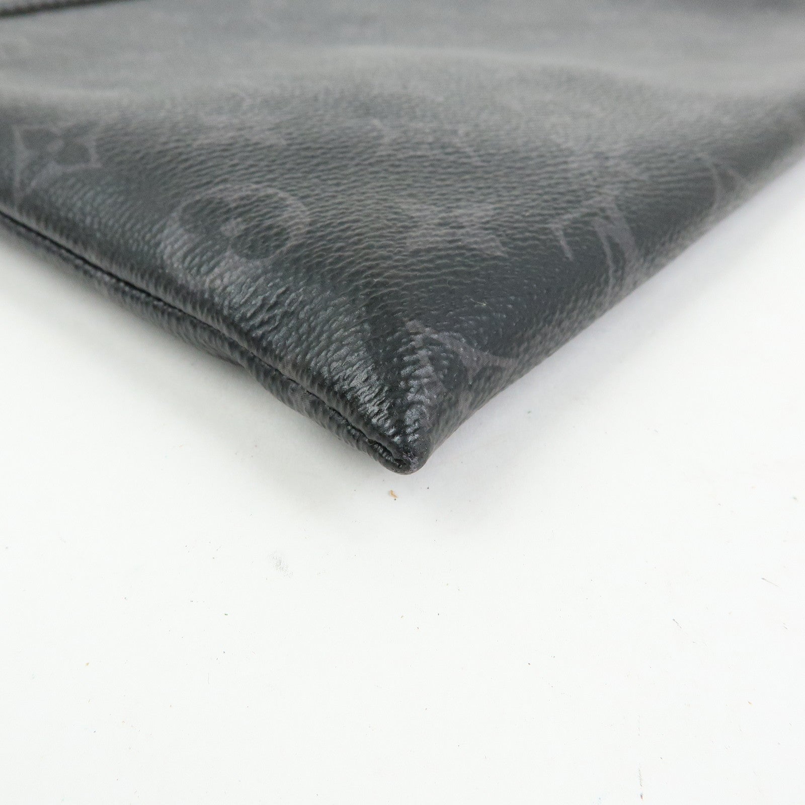 Louis Vuitton Monogram Eclipse Pochette Discovery Clutch Bag M62291
