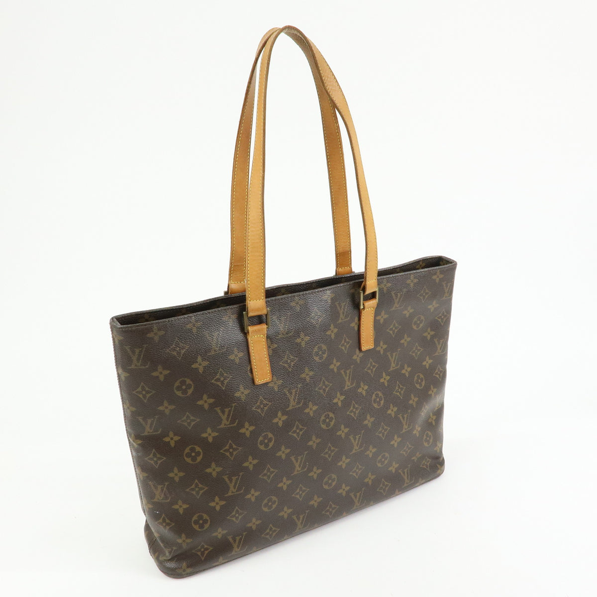 Louis Vuitton Monogram Luco Tote Bag Shoulder Bag Brown M51155
