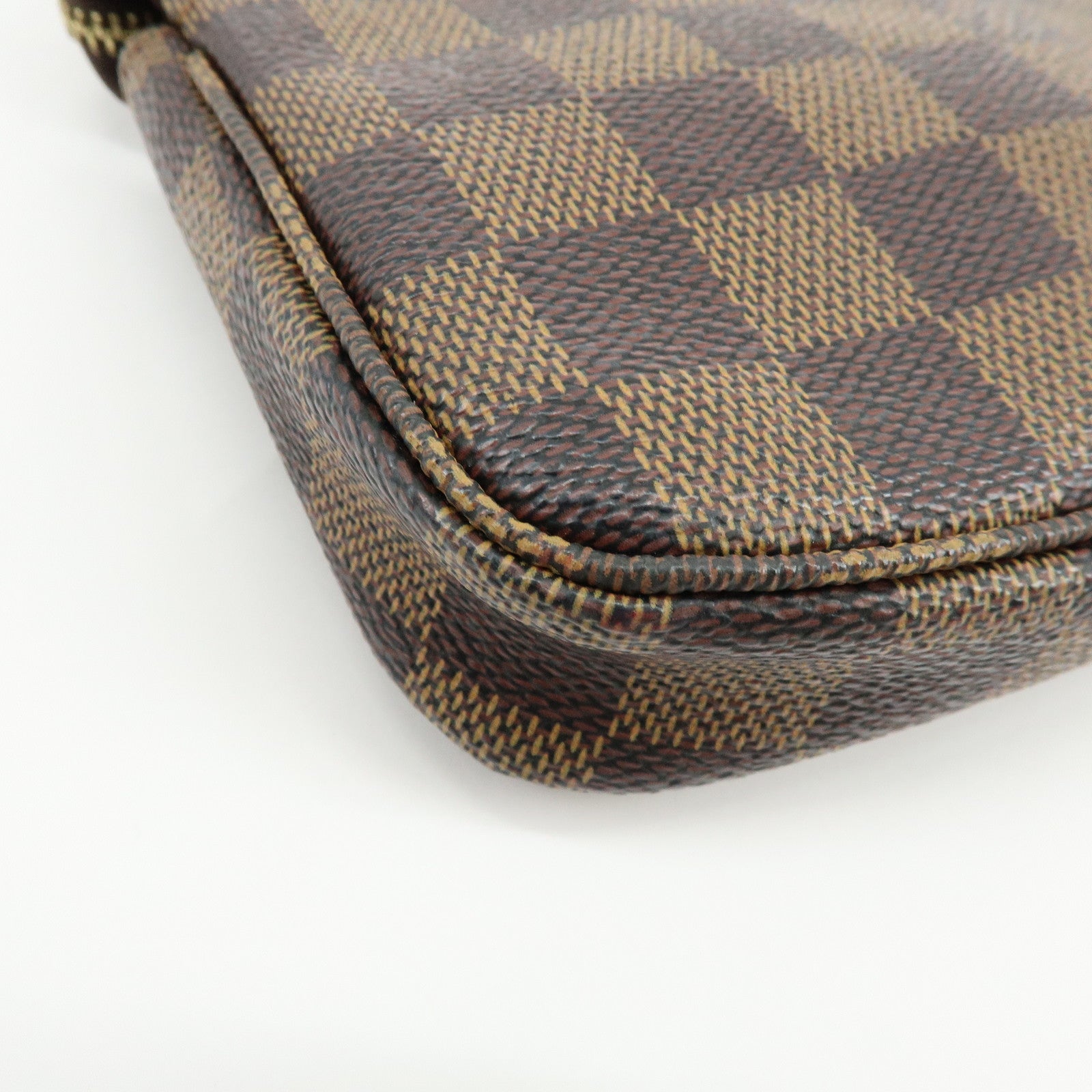 Louis Vuitton Damier Ebene Mini Pochette Accessoires Hand Bag