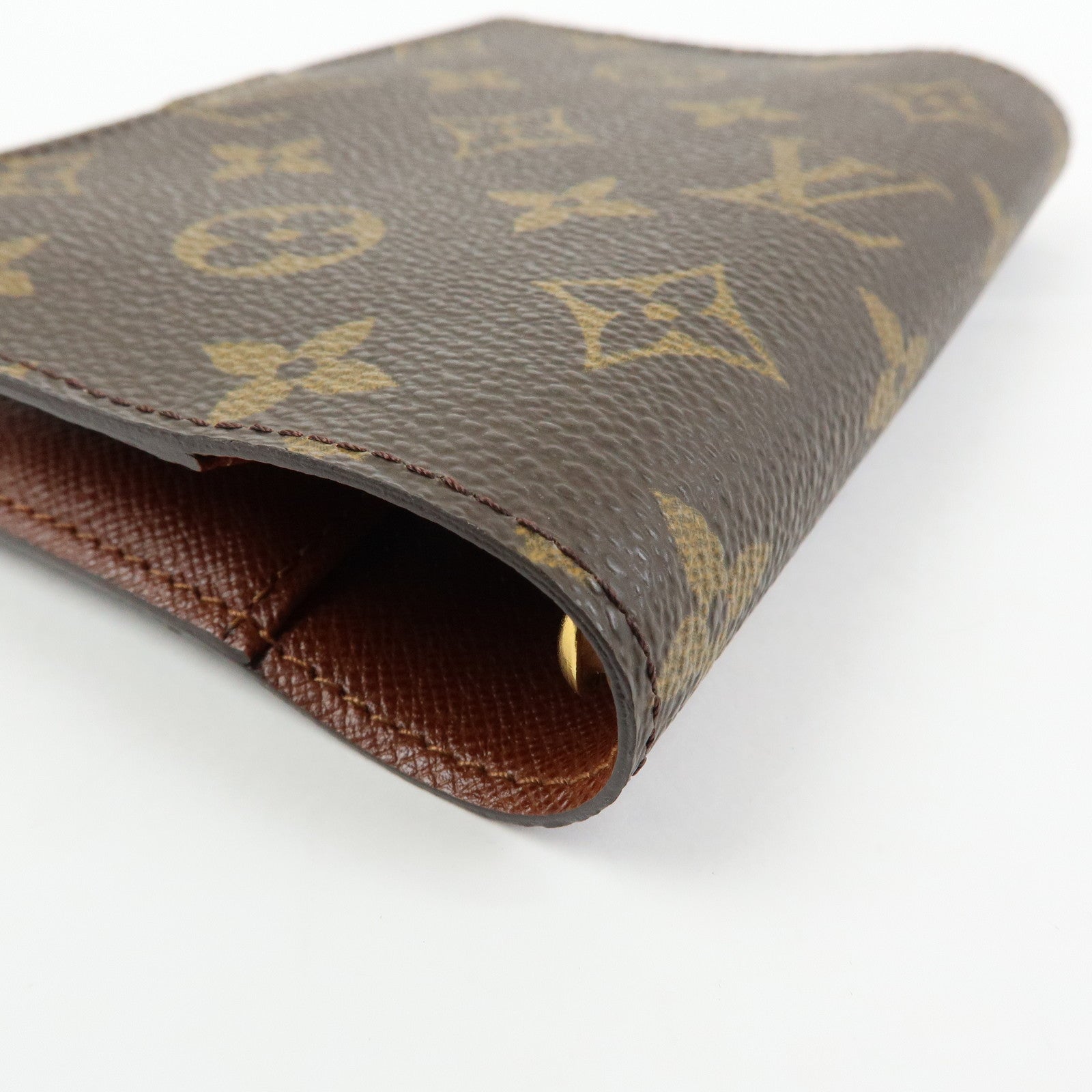 Louis Vuitton Monogram Agenda PM Planner Cover Brown R20005