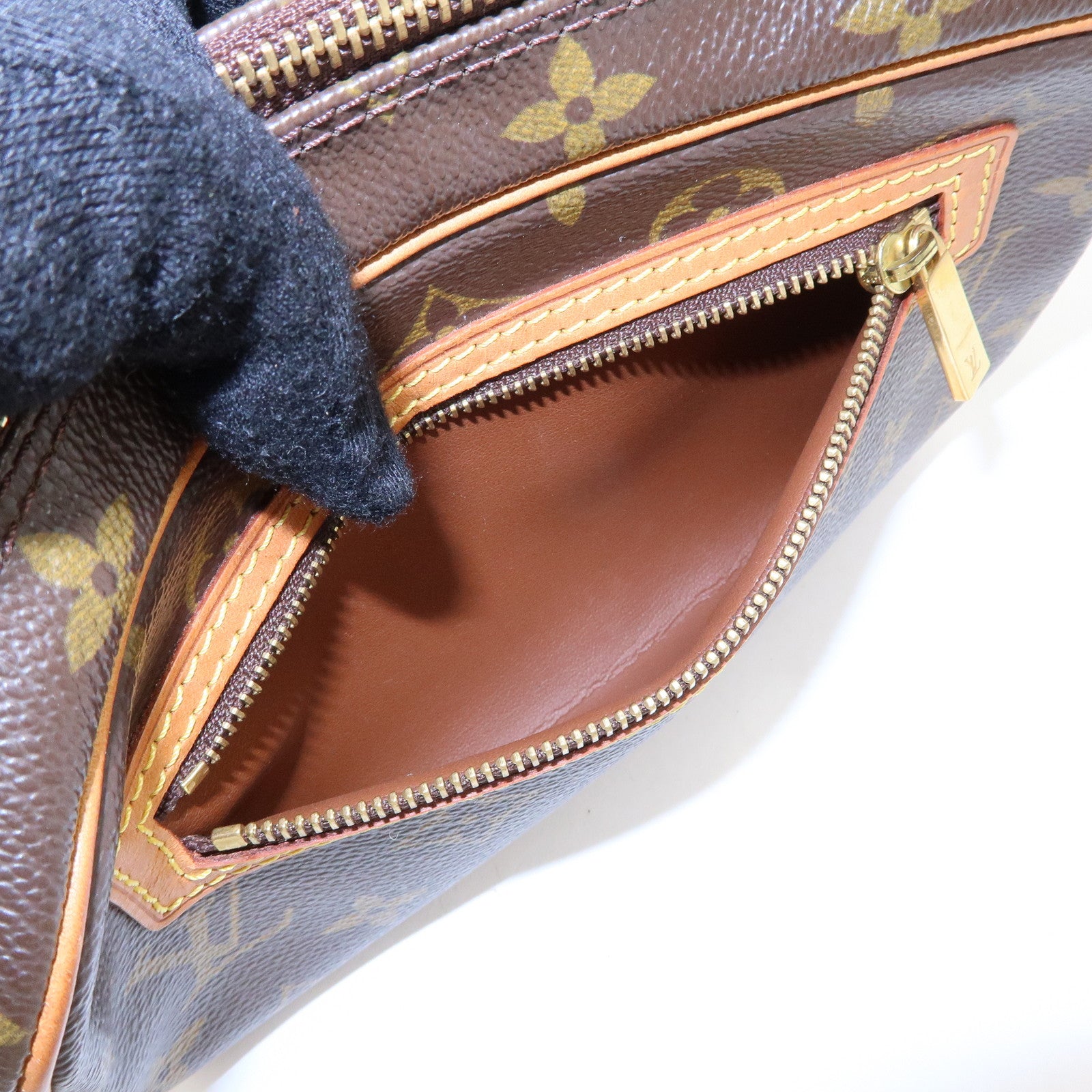 Louis Vuitton Monogram Pochette Cite Shoulder Bag Brown M51183
