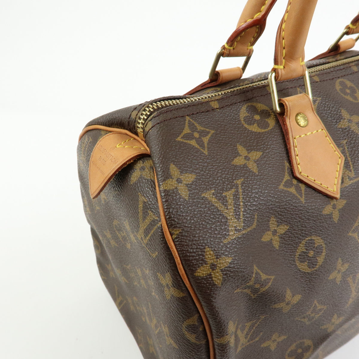 Louis Vuitton Monogram Speedy 30 Boston Bag Hand Bag Brown M41526