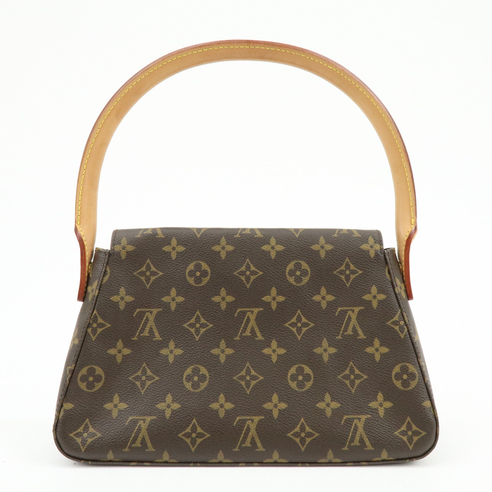 Louis Vuitton Monogram Mini Looping Shoulder Bag Brown M51147