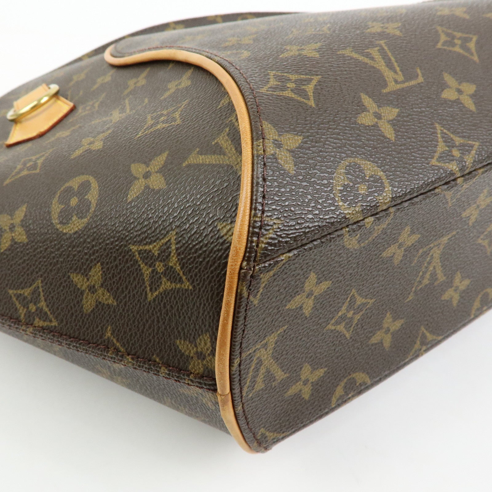 Louis Vuitton Monogram Ellipse Shopping Shoulder Bag Brown M51128