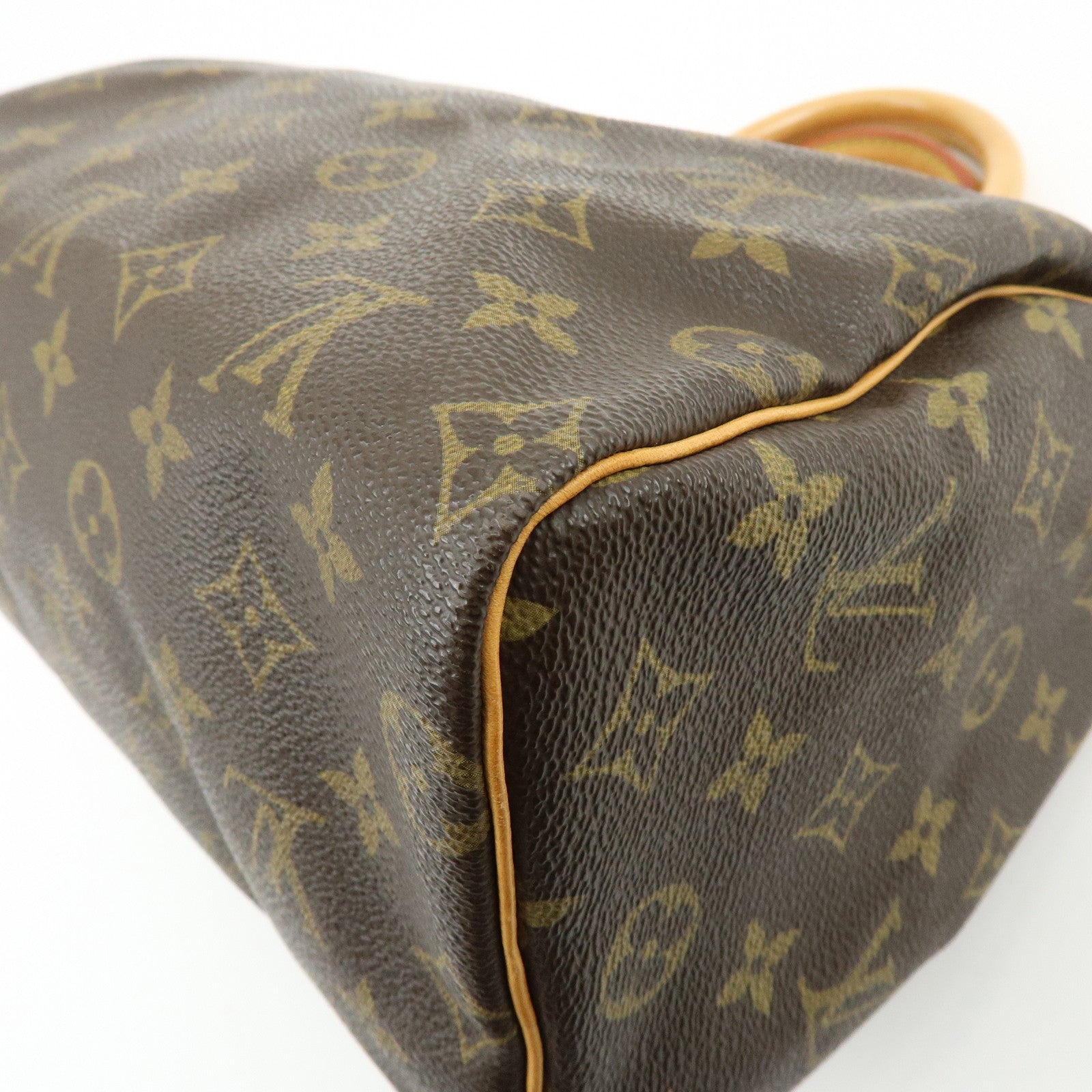 Louis Vuitton Monogram Speedy 25 Boston Bag Hand Bag Brown M41528