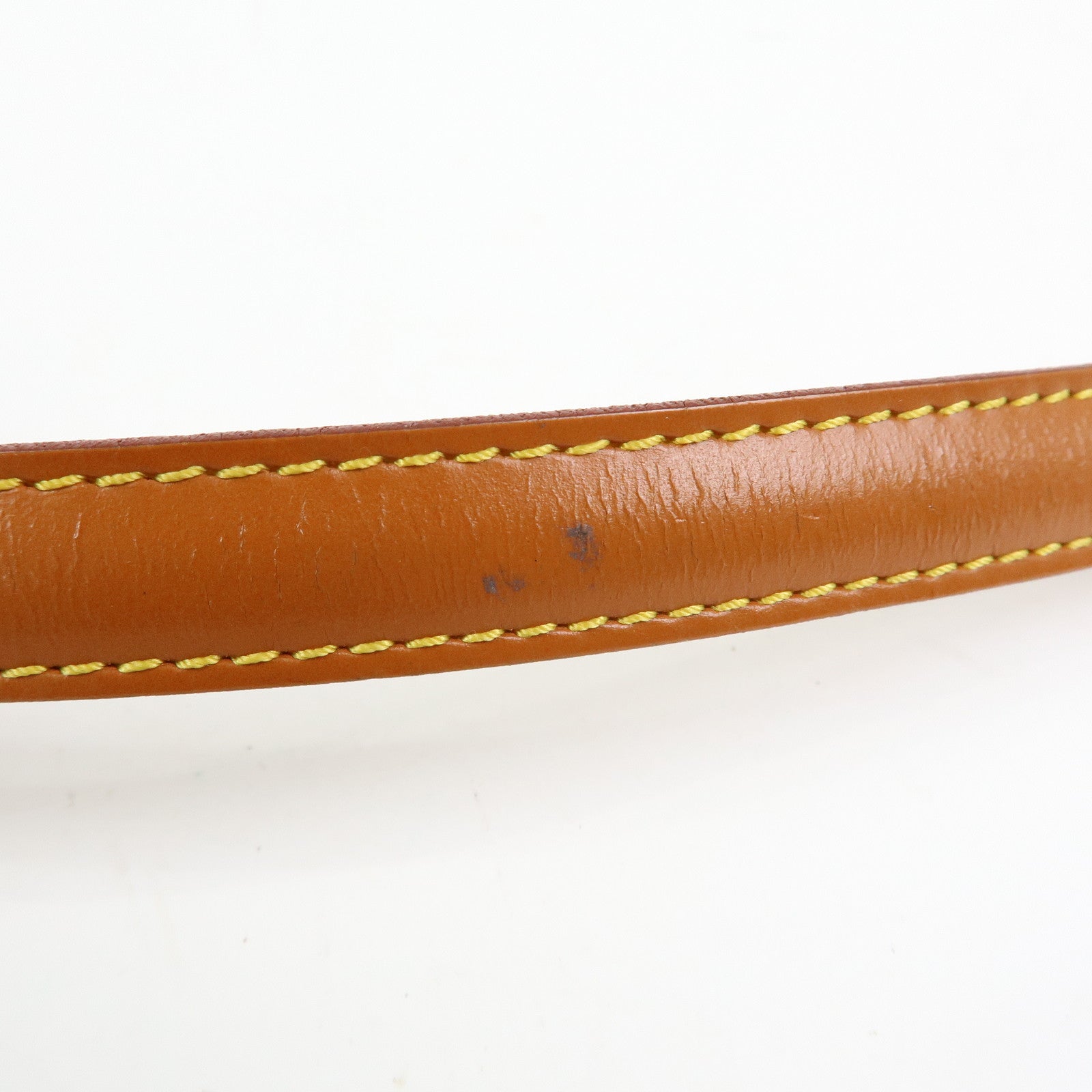 Louis Vuitton Adjustable Leather Shoulder Strap For Epi Bag Zipang Gold