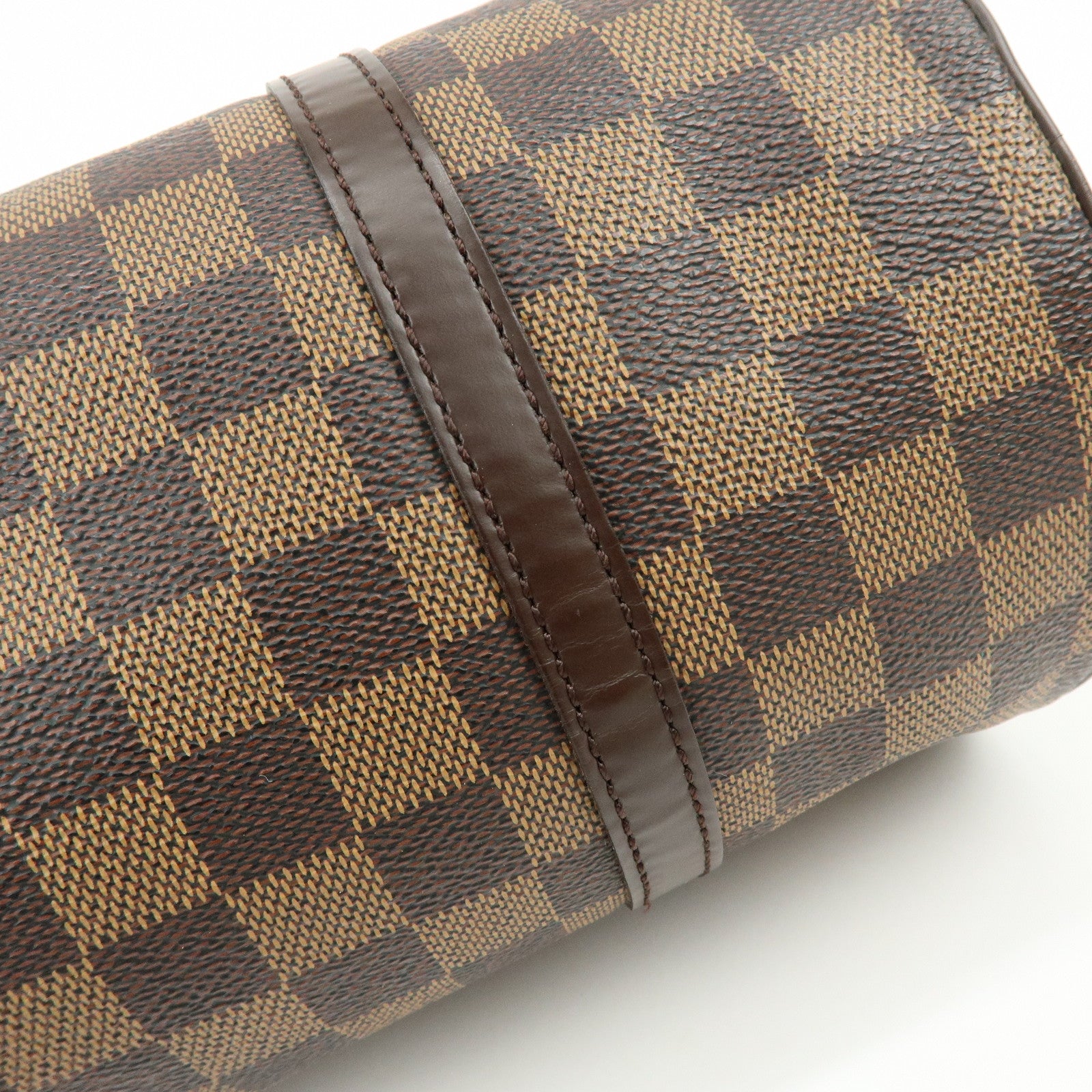 Louis Vuitton Damier Ebene Papillon 30 Hand Bag Brown N51303
