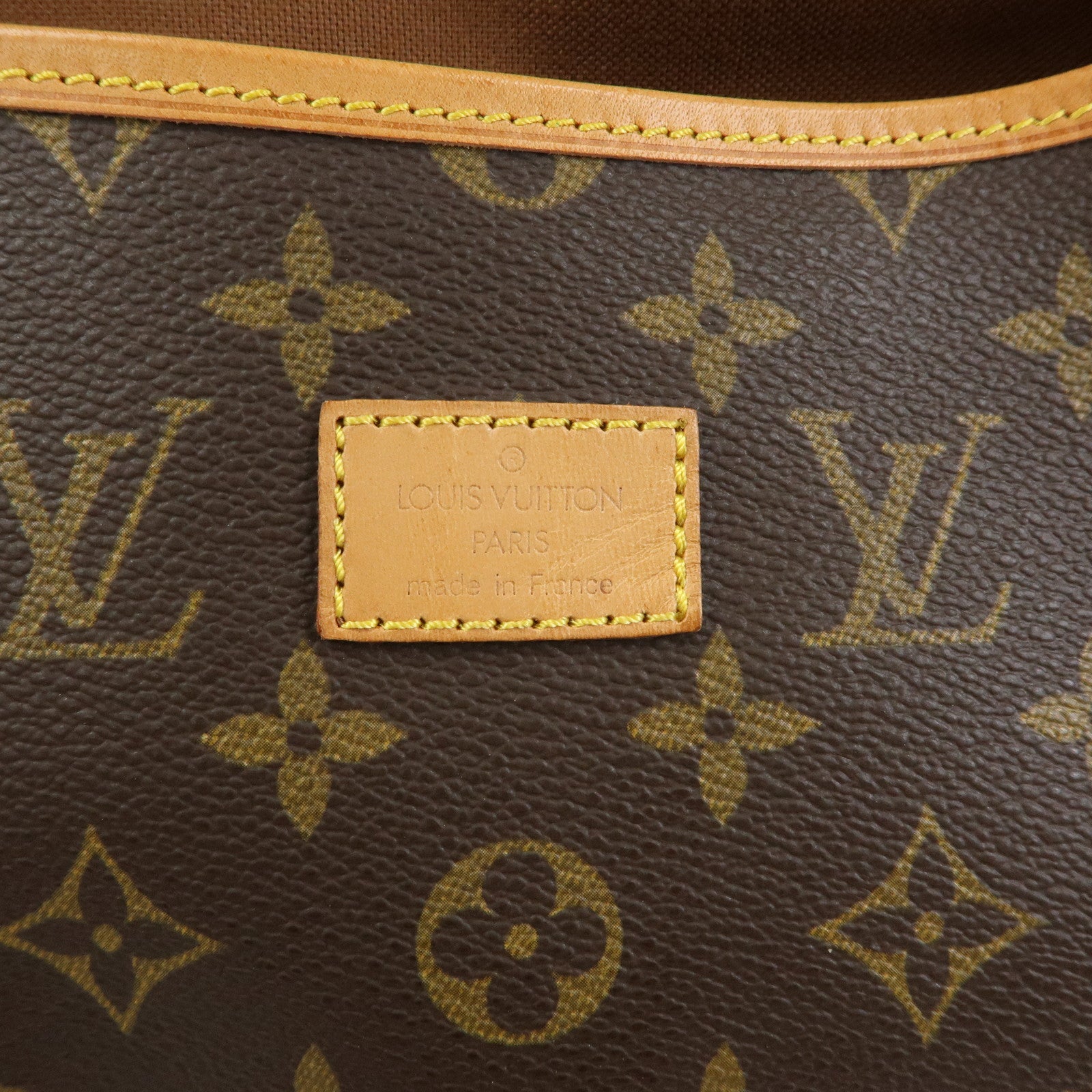 Louis Vuitton Monogram Saumur 35 Shoulder Bag Brown M42254