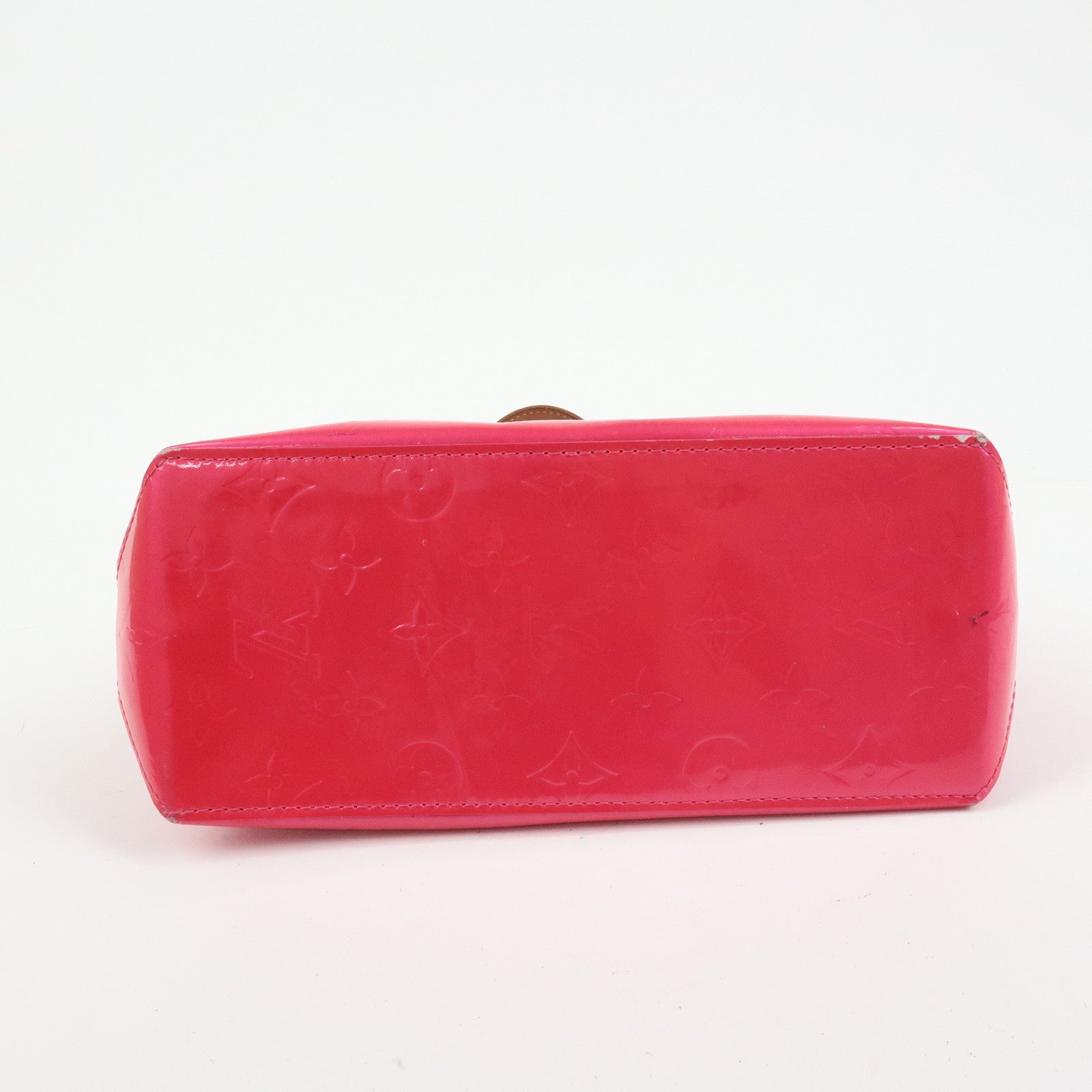 Louis Vuitton Monogram Vernis Lead PM Hand Bag Pink M91221