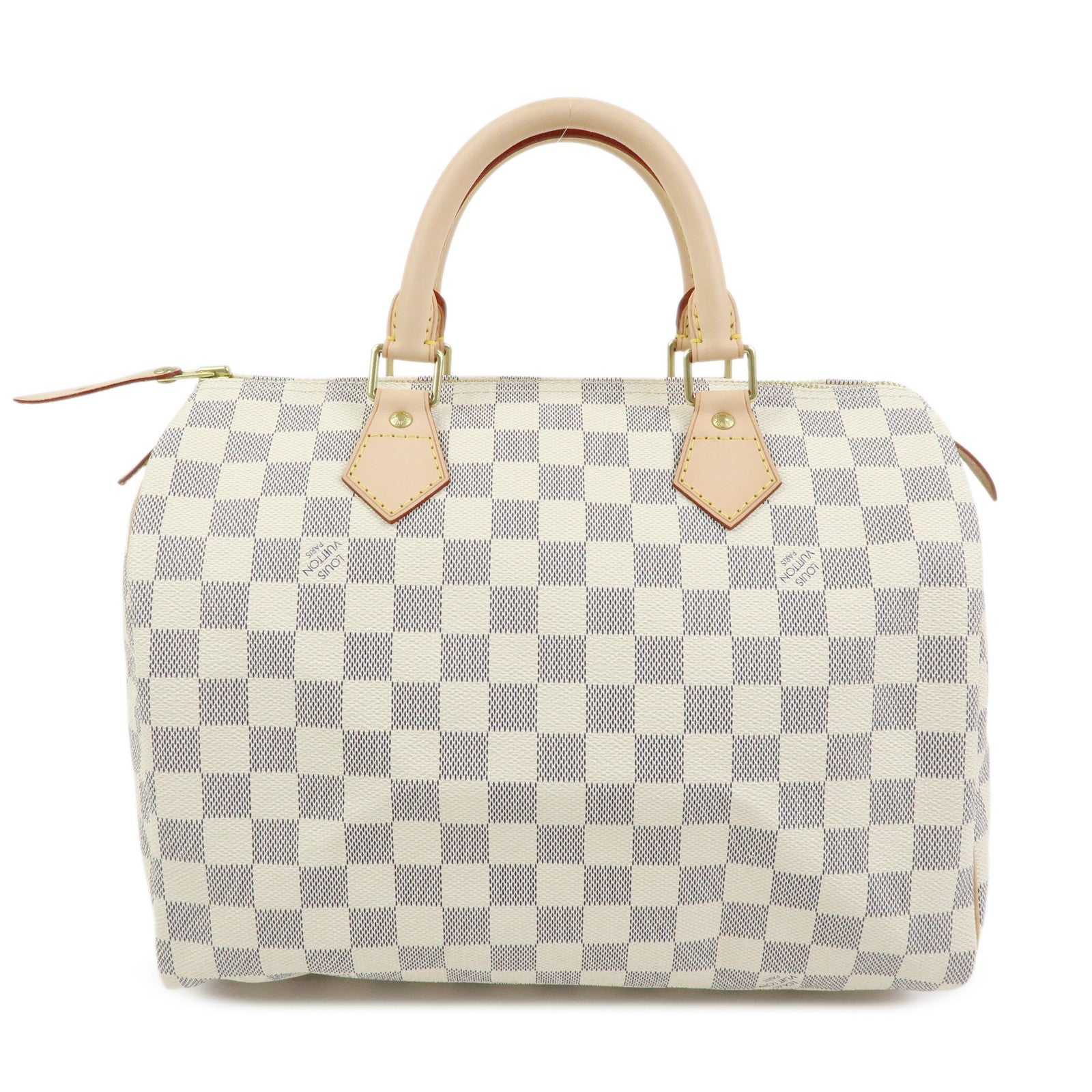 Louis Vuitton Damier Azur Speedy 30 Canvas Boston Bag Hand Bag N41533