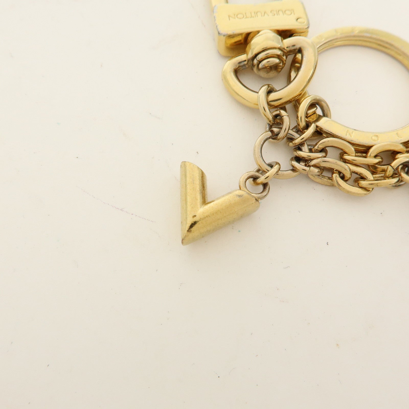 Louis Vuitton Porte Cles Blooming Flower Bag Charm Key Chain M63084