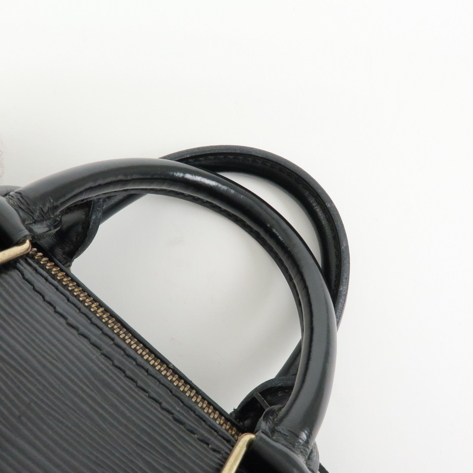 Louis Vuitton Epi Speedy 25 Boston Bag Hand Bag Noir Black M43012