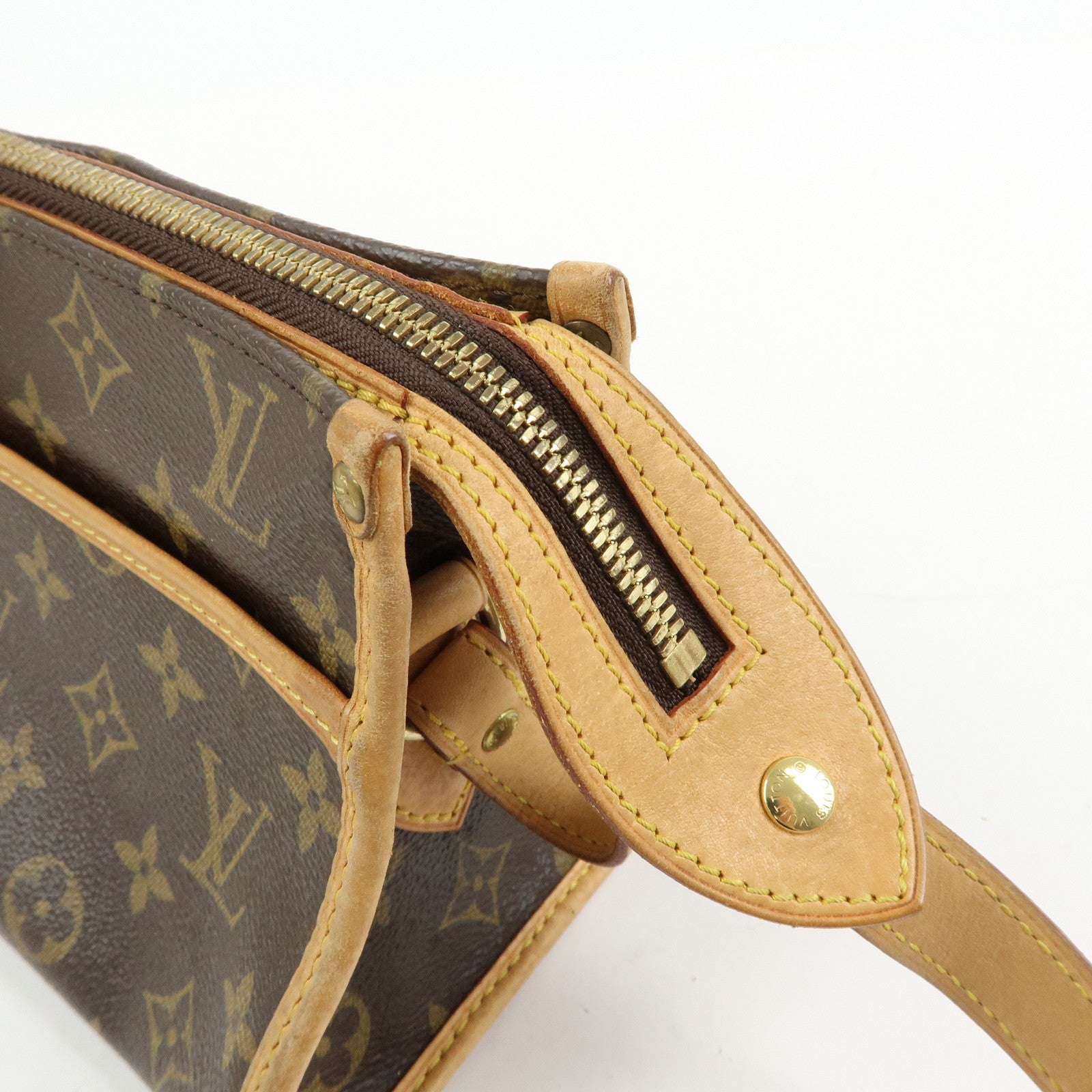 Louis Vuitton Monogram Popincourt Long Shoulder Bag Brown M40008