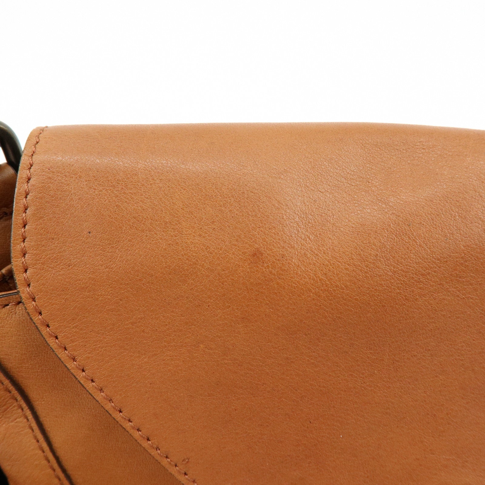 Chloe Eloise Leather Shoulder Bag Crossbody Bag  Brown