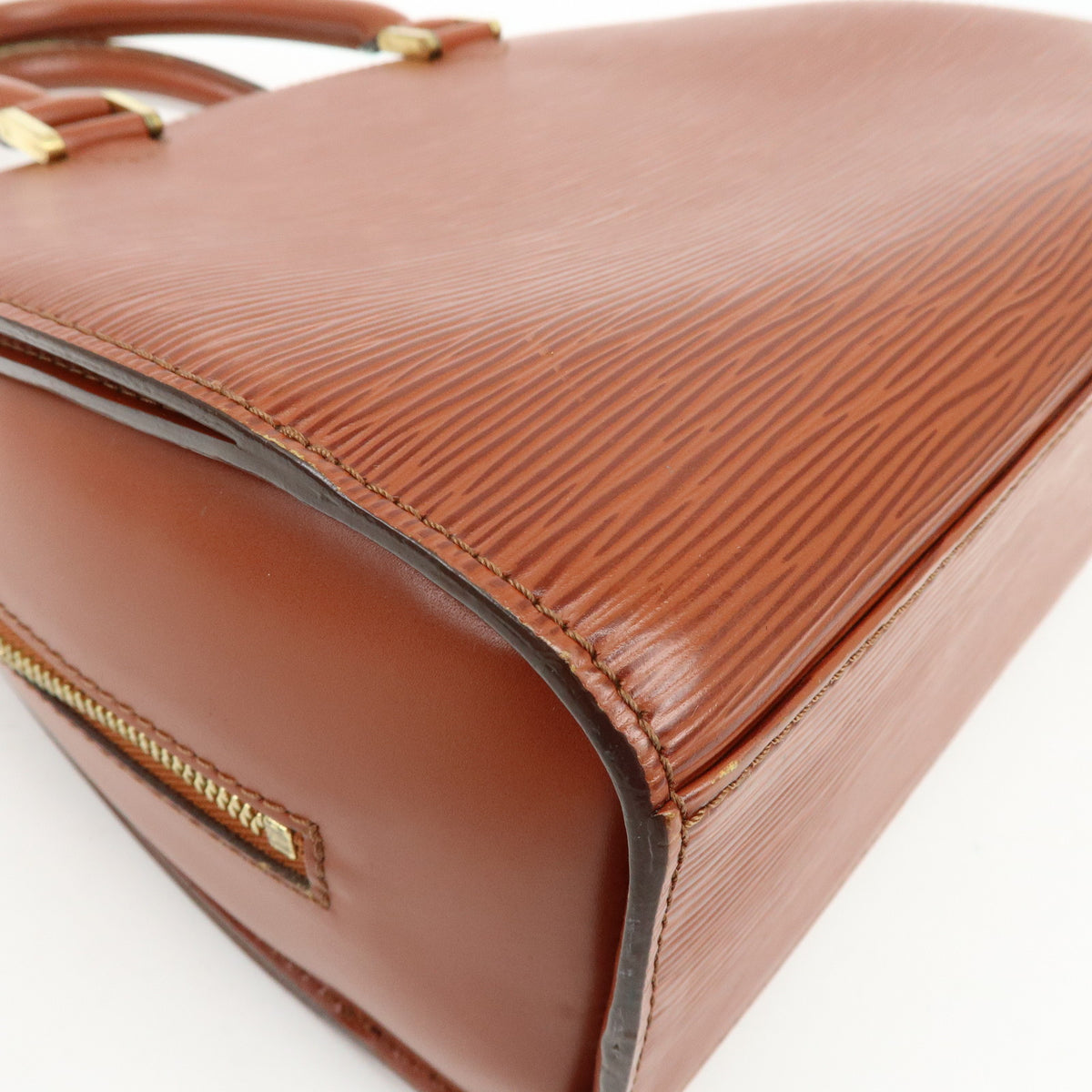 Luois Vuitton Epi Leather Pont Neuf Hand Bag Kenya Brown M52053