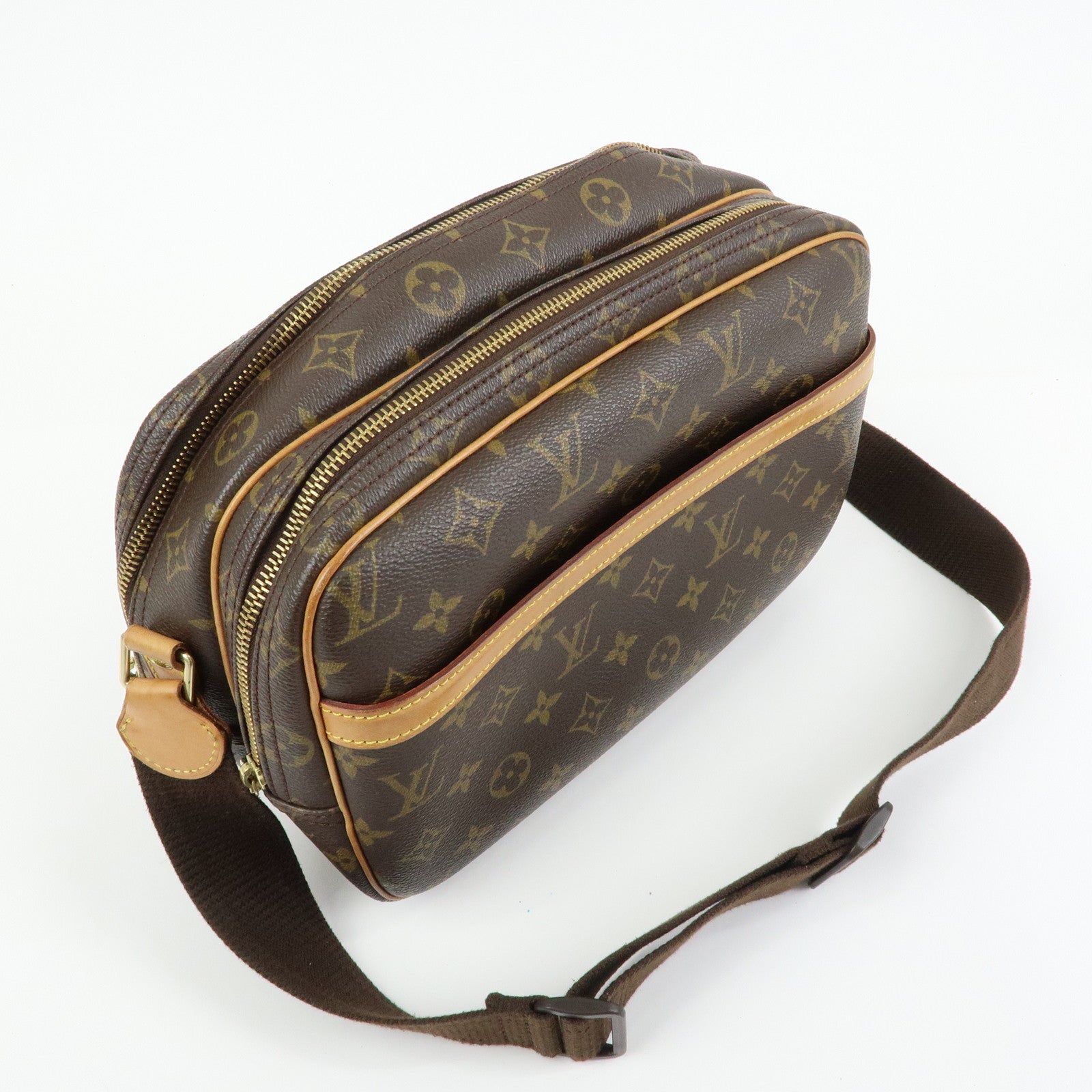 Louis Vuitton Monogram Reporter PM Shoulder Crossbody Bag M45254