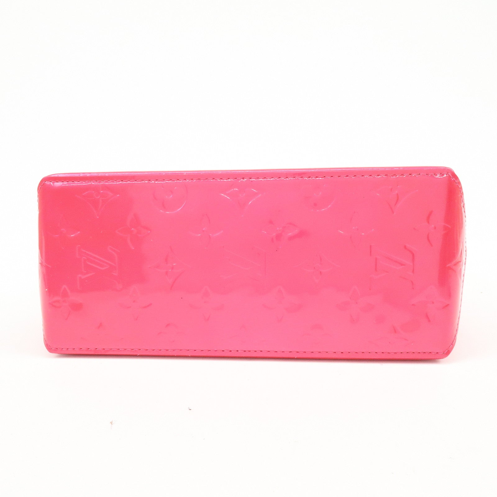 Louis Vuitton Monogram Vernis Lead PM Hand Bag Pink M91221