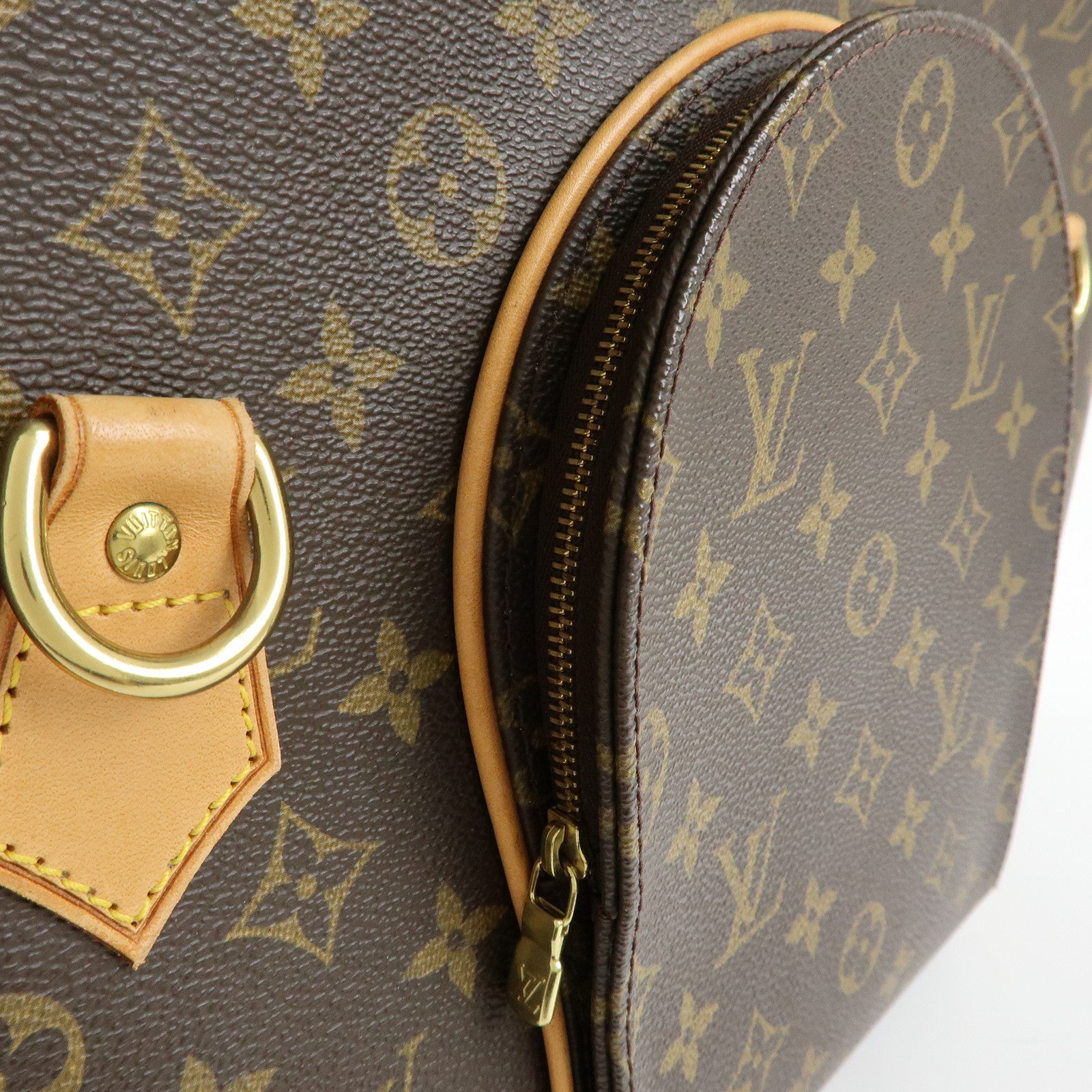 Louis Vuitton Monogram Ellipse Shopping Shoulder Bag Brown M51128