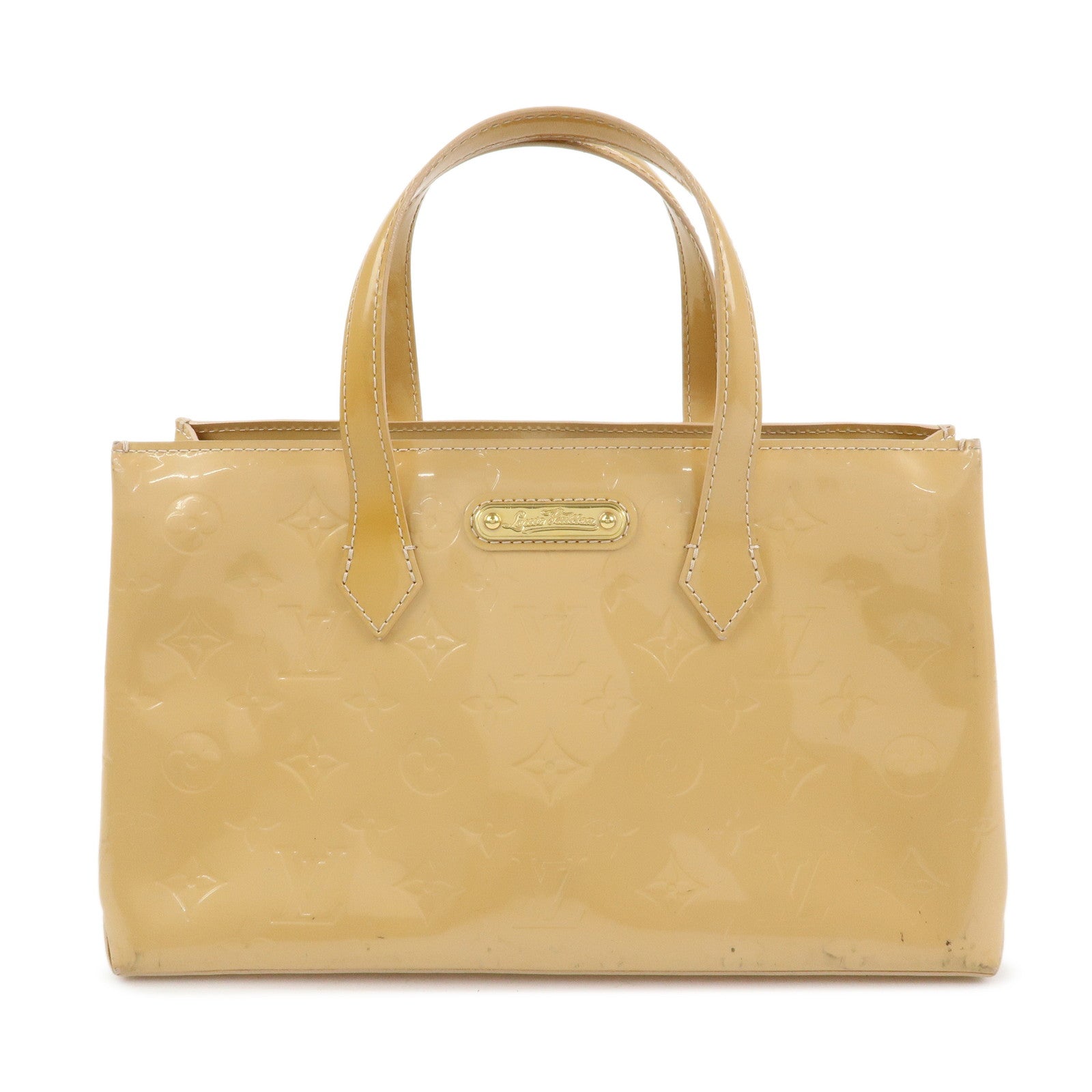 Louis Vuitton Monogram Vernis Wilshire PM Hand Bag M91642