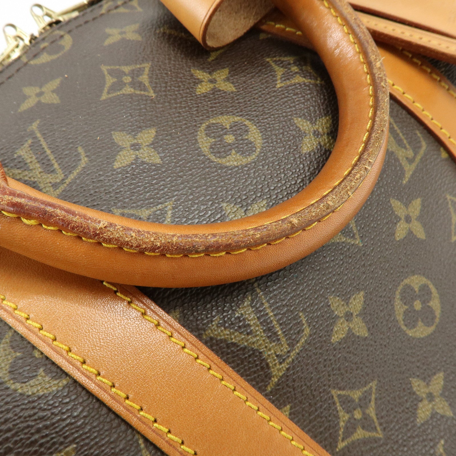 Louis Vuitton Keep All Bandouliere 50 Boston Bag Brown M41416
