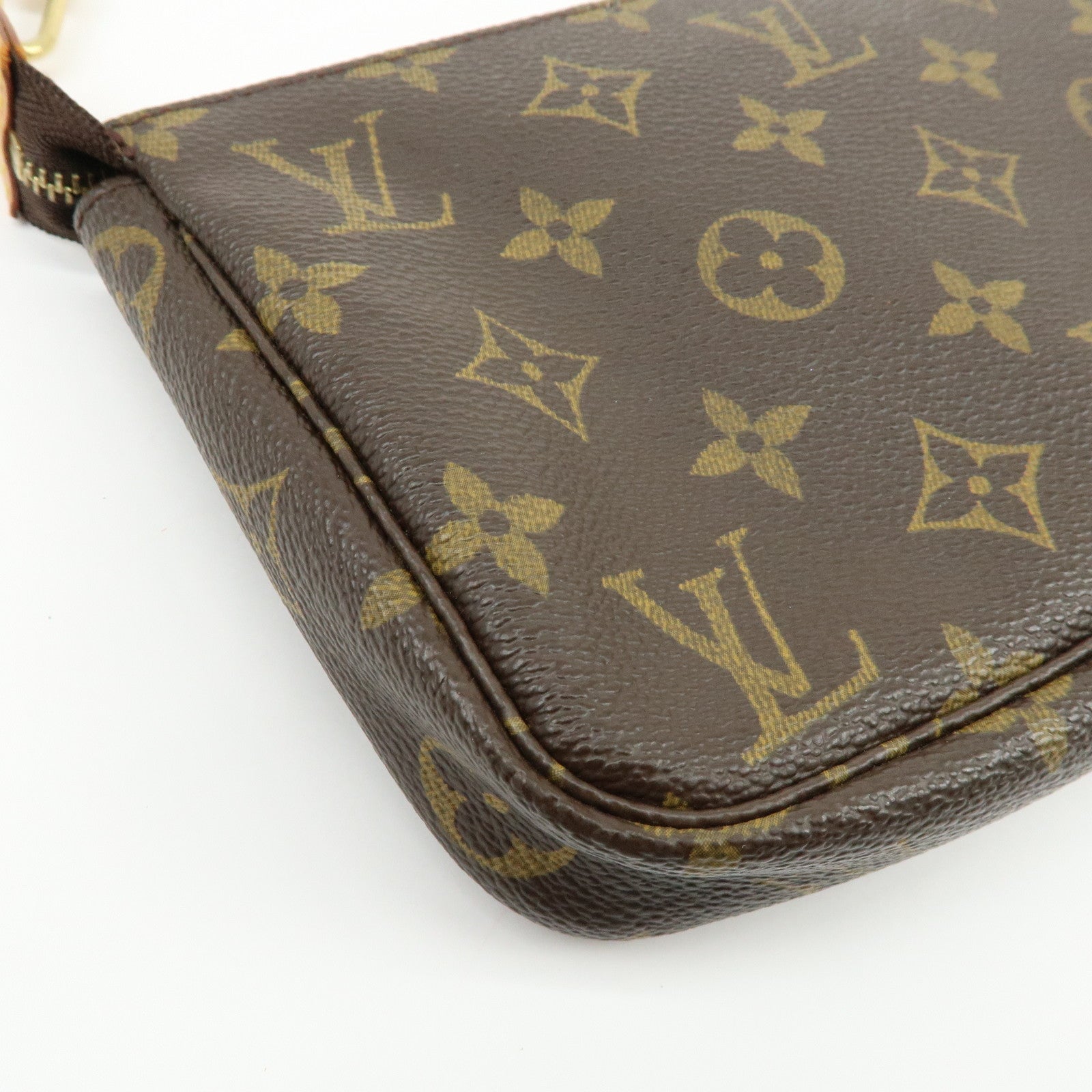 Louis Vuitton Monogram Pochette Accessoires Pouch Hand Bag M51980