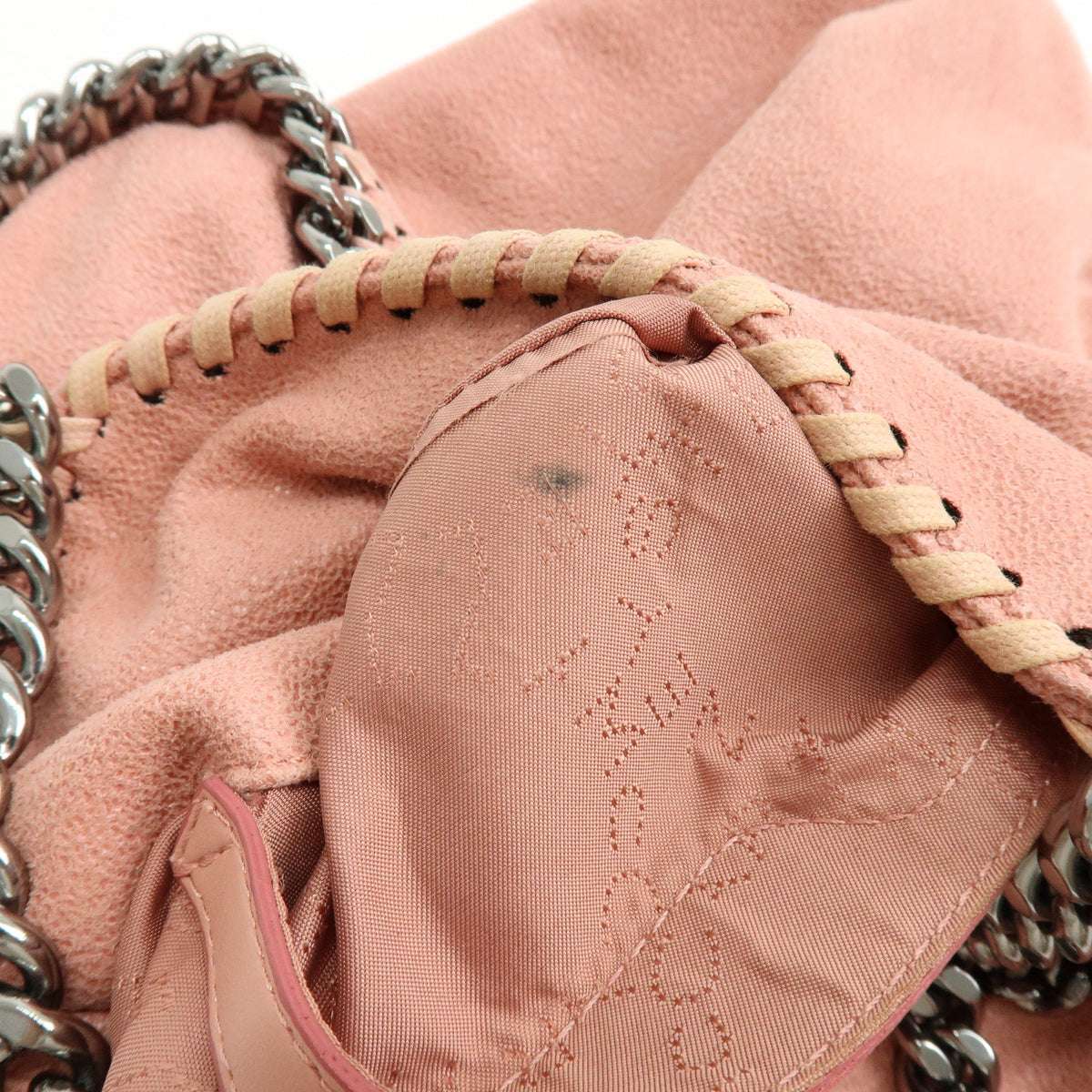 STELLA MCCARTNEY Falabella Faux Leather 2Way Bag Pink 371223