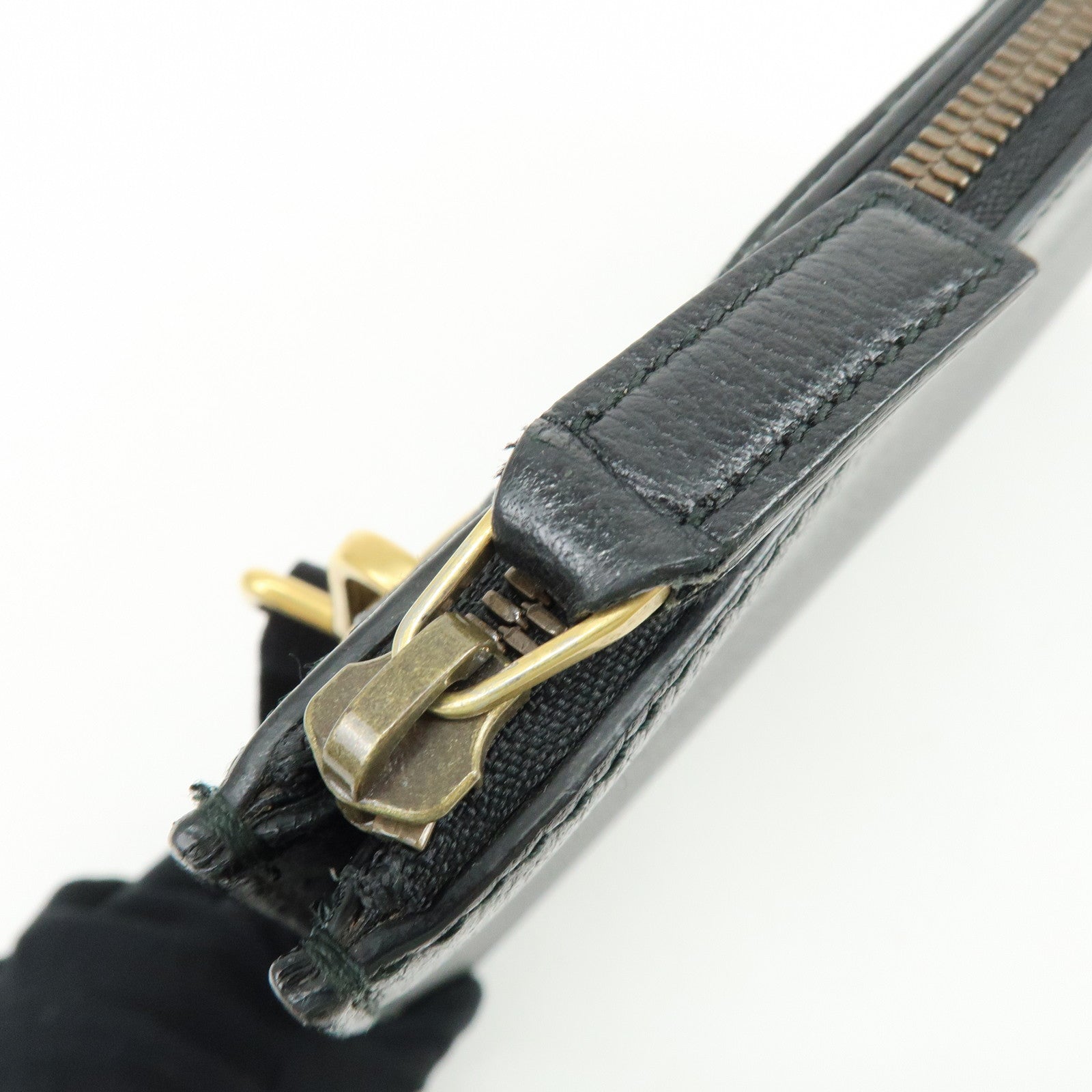 GUCCI Sherry Leather 2Way Shoulder Crossbody Bag  Black 450976