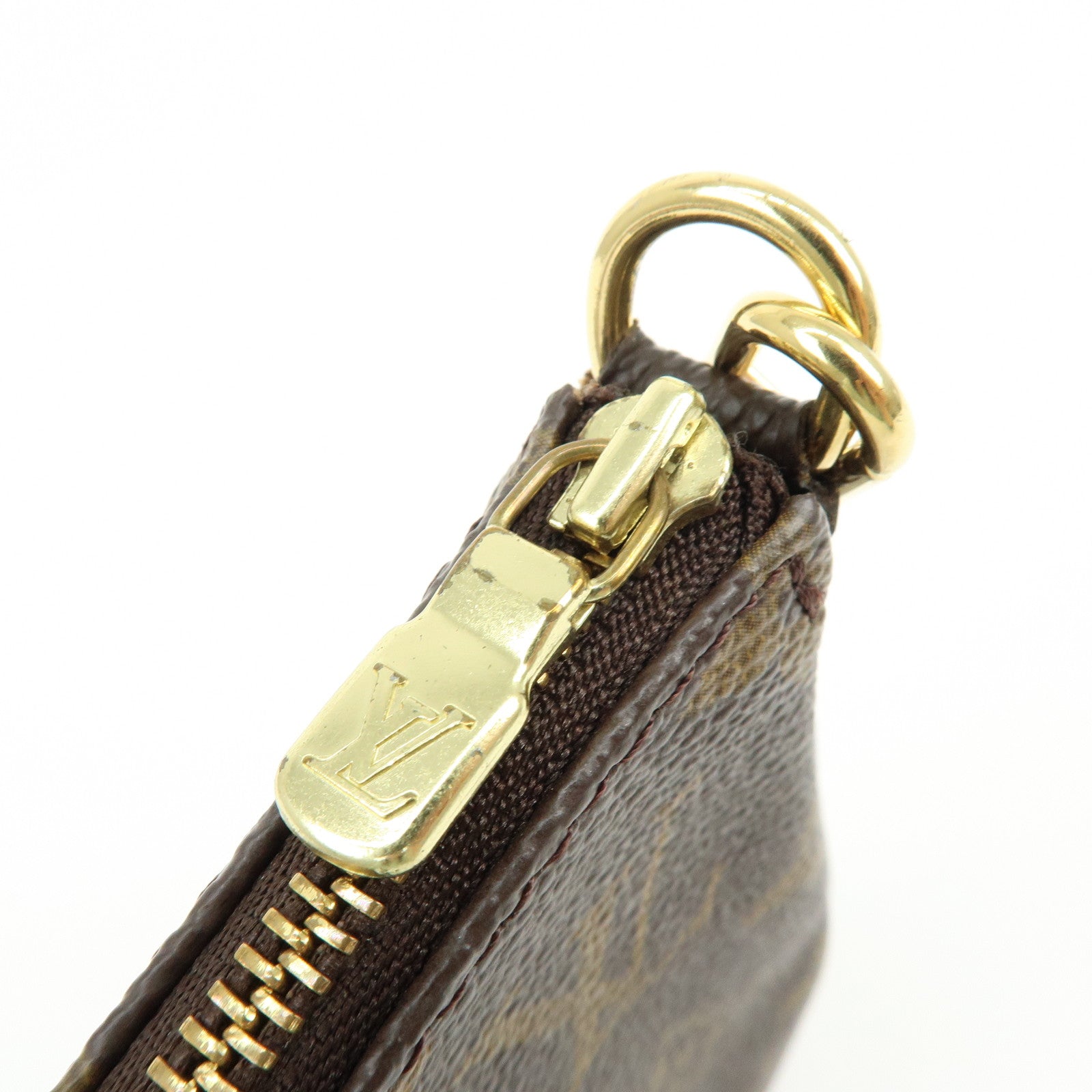 Louis Vuitton Monogram Pochette Accessoires Pouch Hand Bag M51980