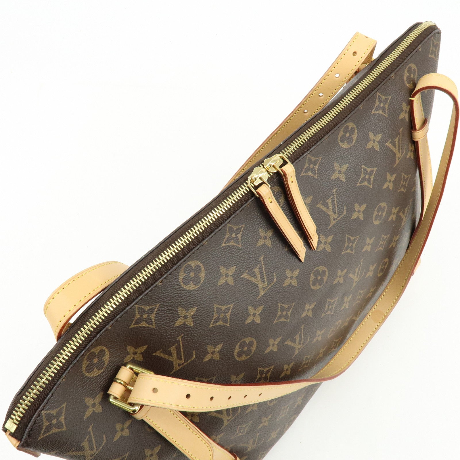 Louis Vuitton Monogram Canvas Tuileries Tote Bag Brown M41207