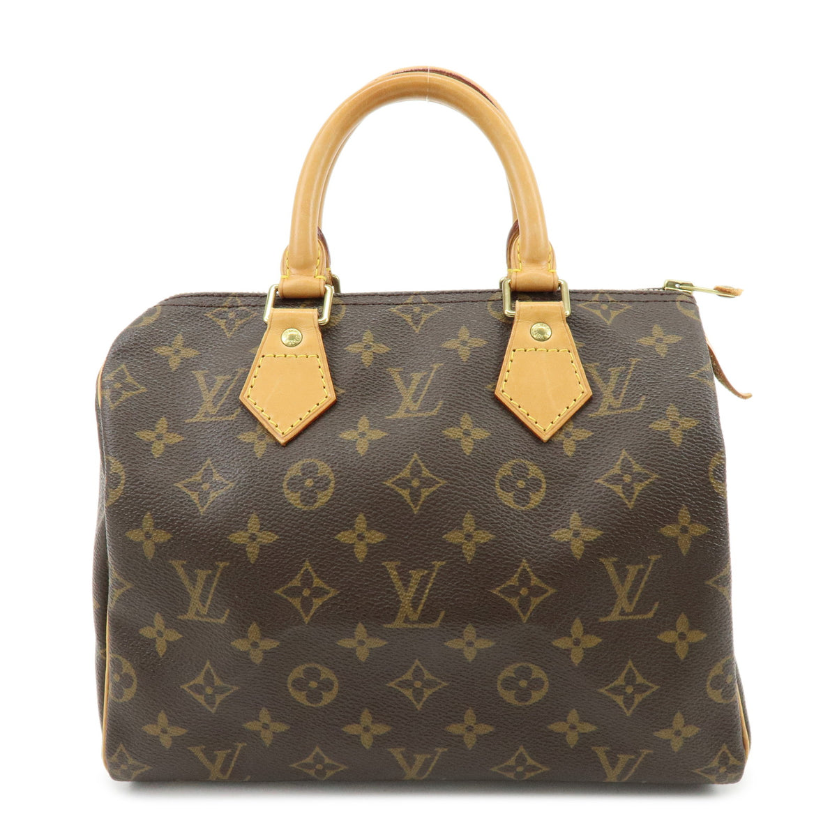 Louis Vuitton Monogram Speedy 25 Boston Bag Hand Bag Brown M41528