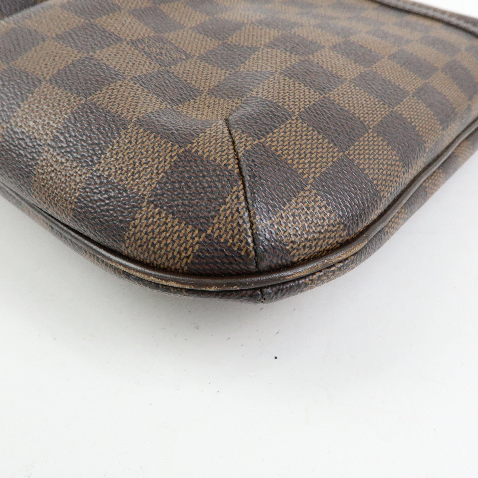 Louis Vuitton Damier Ebene Bloomsbury PM Shoulder Bag Brown N42251