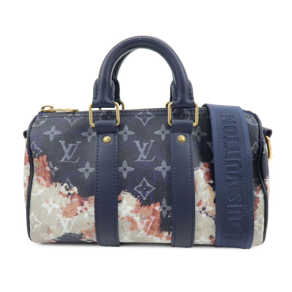 Louis Vuitton Monogram Bleach Keep All Bandouliere 25 Boston Bag M46804