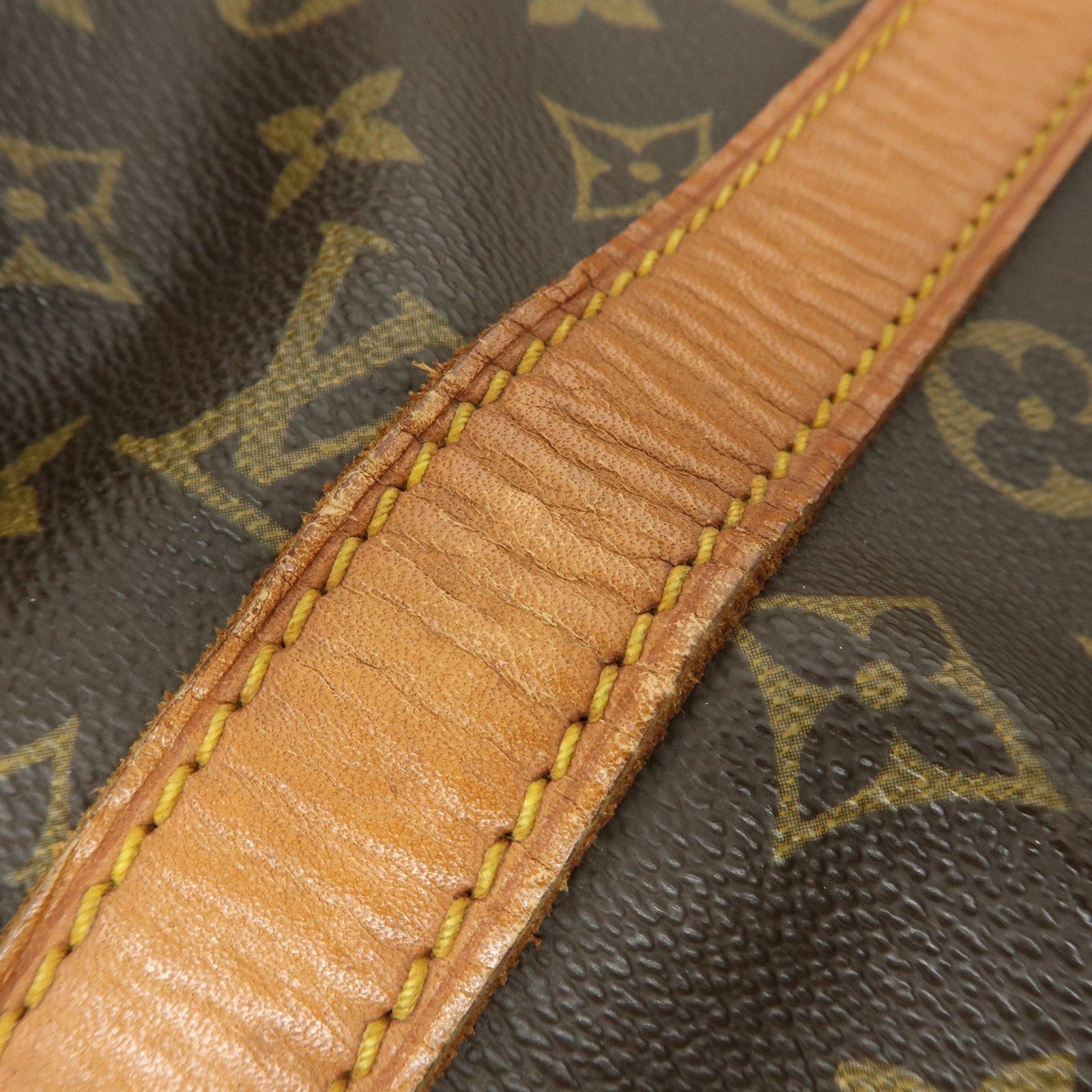 Louis Vuitton Monogram Keep All 45 Boston Bag Brown M41428