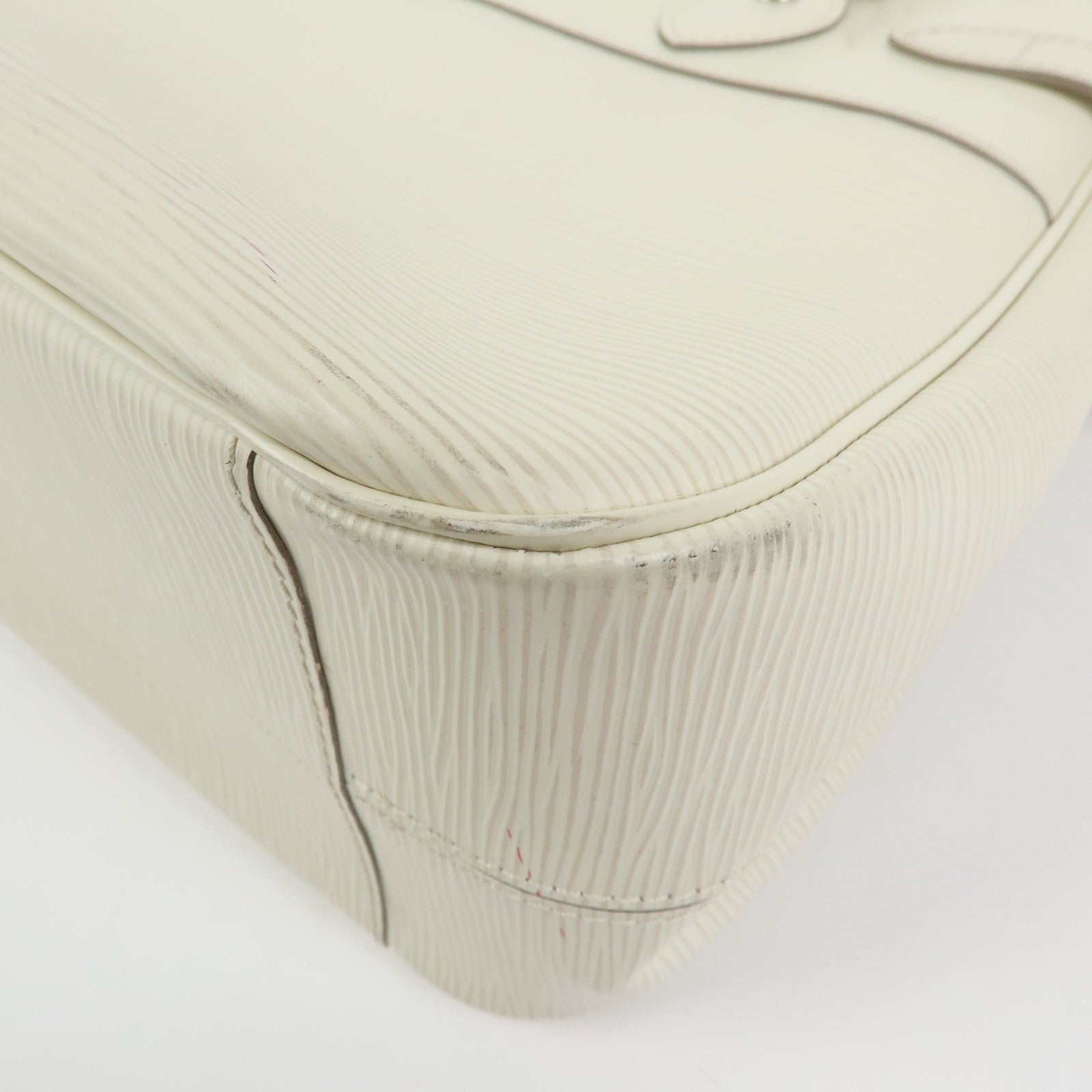 Louis Vuitton Epi Passy PM Hand Bag Tote Bag Ivoire Ivory M5926J