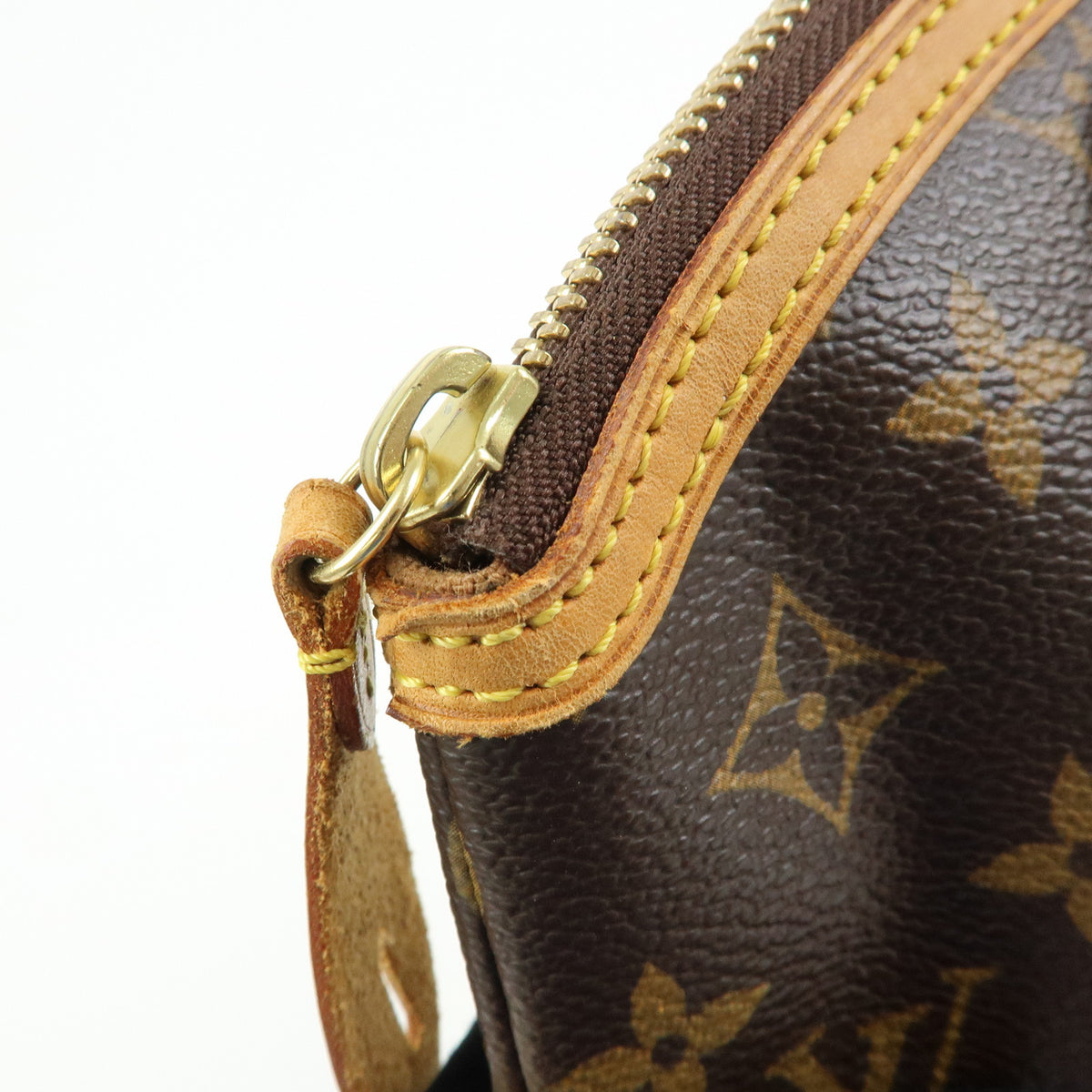 Louis Vuitton Monogram Lockit Hand Bag Tote Bag Brown M40102