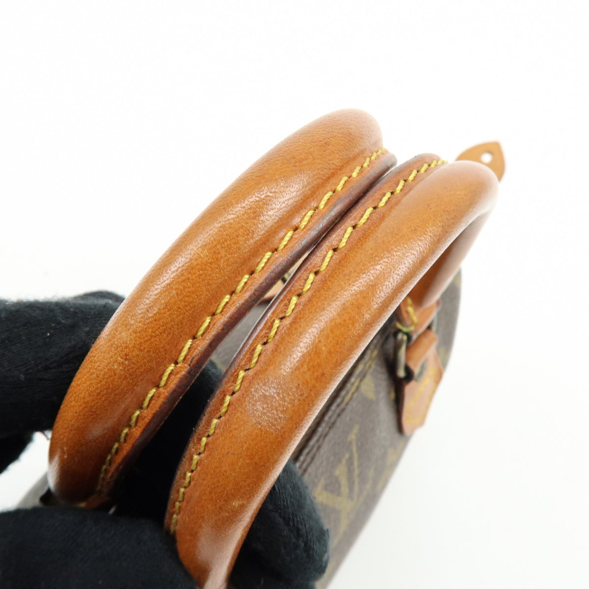 Louis Vuitton Monogram Canvas Mini Speedy Hand Bag Brown M41534