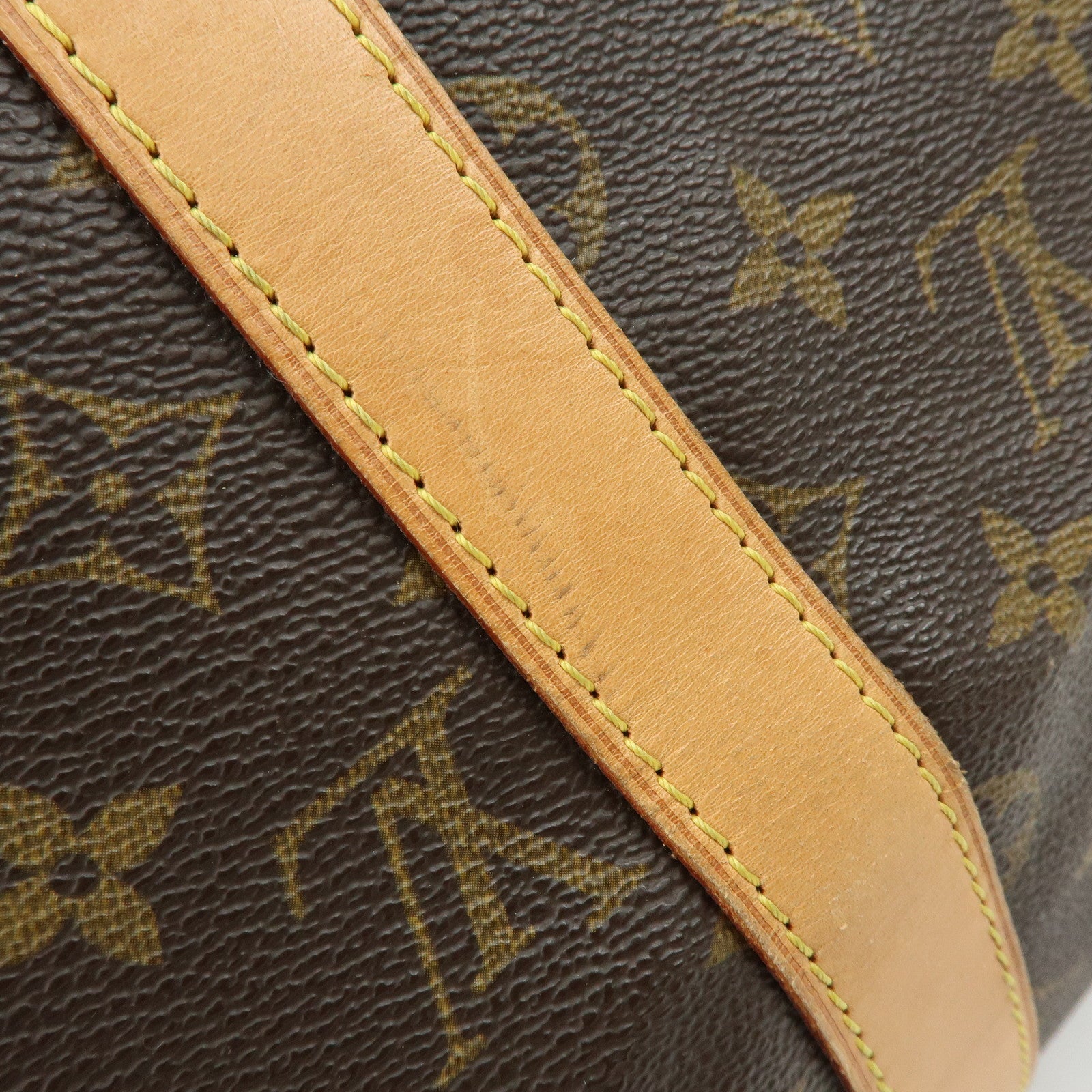 Louis Vuitton Monogram Keep All Bandouliere 50 Boston Bag Brown M41416