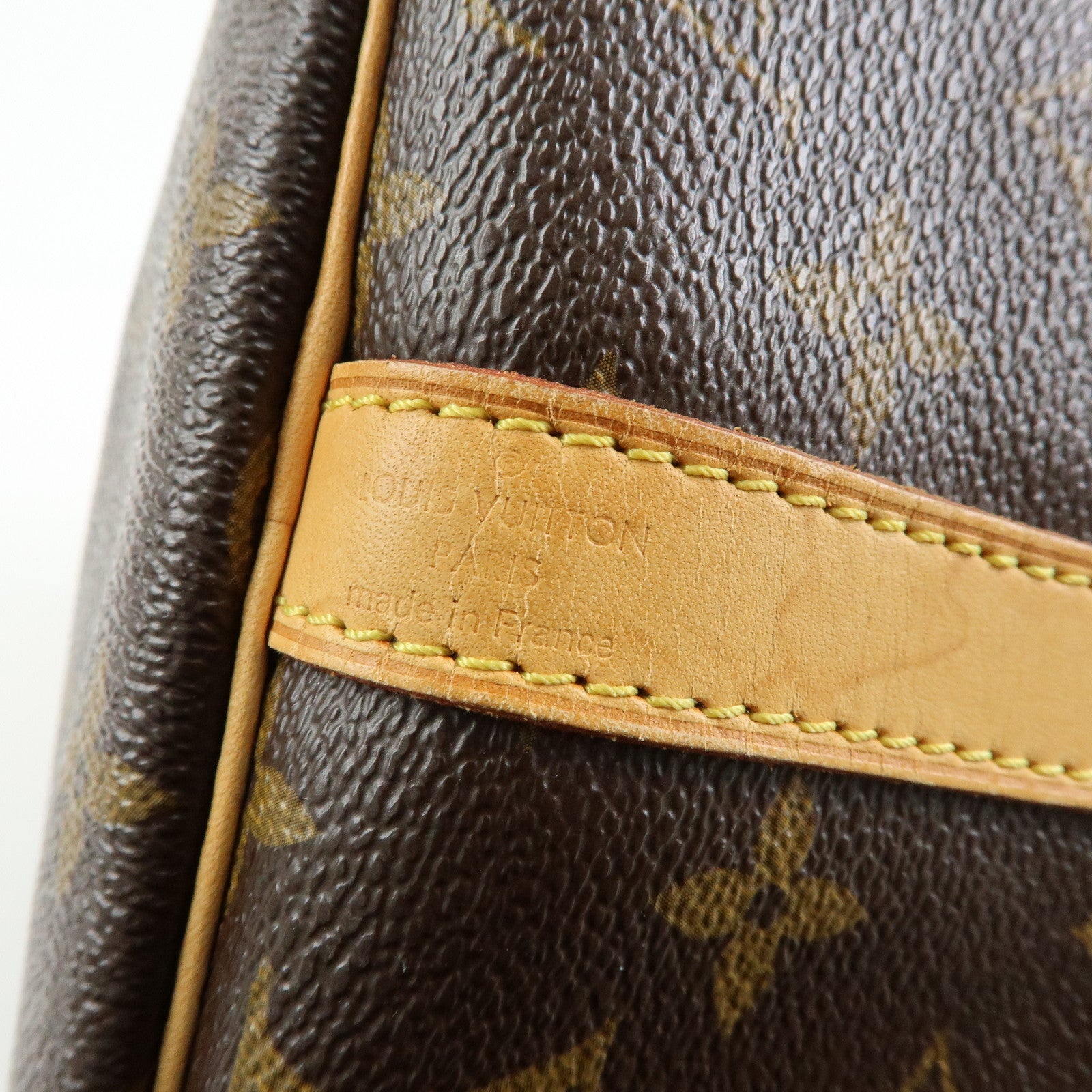 Louis Vuitton Monogram Speedy Bandouliere 30 Boston Bag Brown M40391