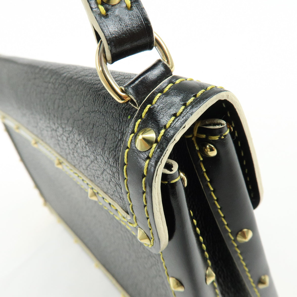 Louis Vuitton Suhari L'Aimable Leather Hand Bag Noir M92847