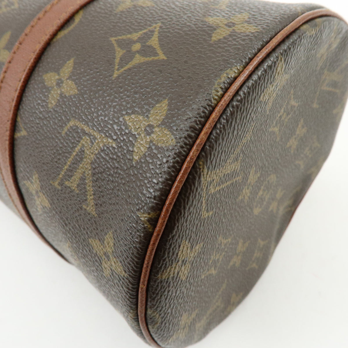 Louis Vuitton Monogram Papillon 30 Hand Bag Brown M51365