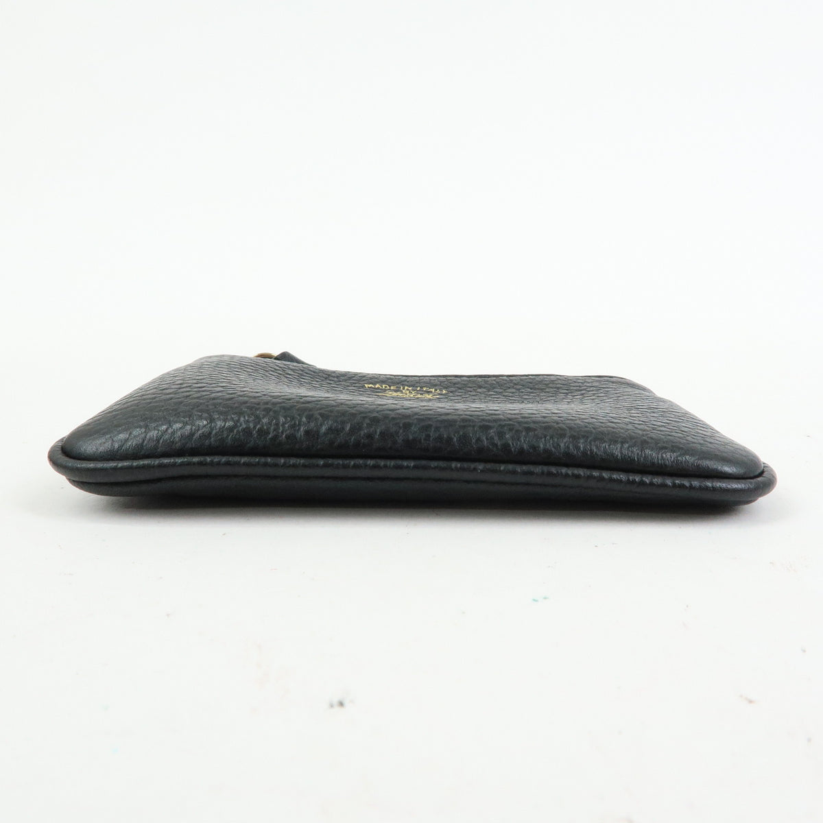 GUCCI Leather Key Case Coin Case Black 368879