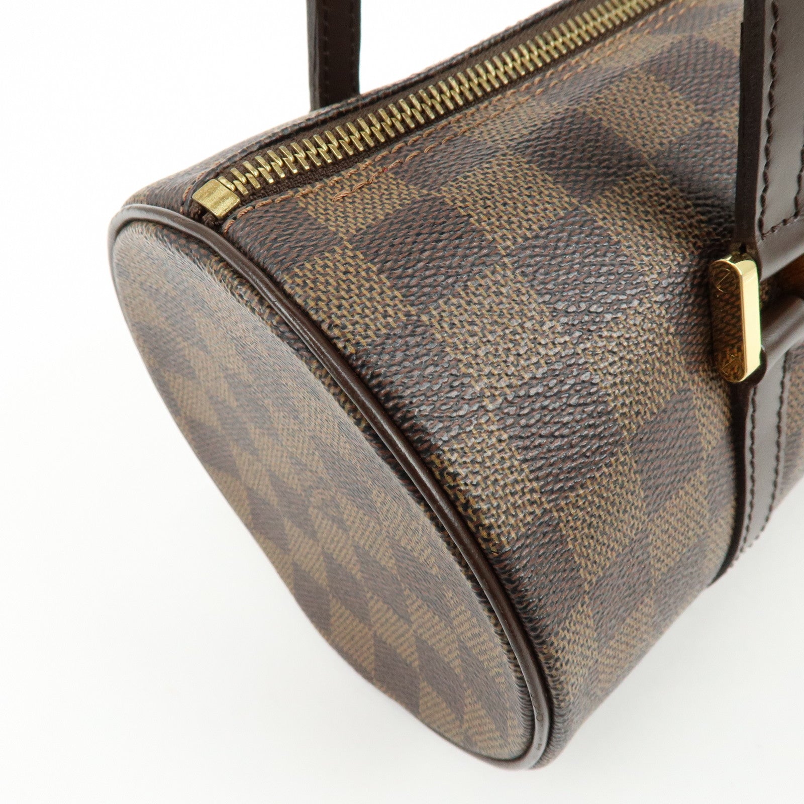 Louis Vuitton Damier Ebene Papillon 26 Hand Bag Brown N51304