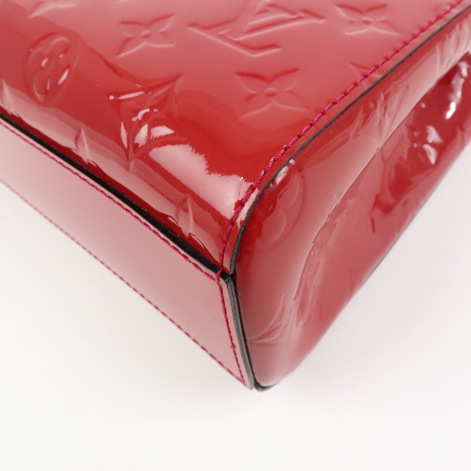 Louis Vuitton Monogram Vernis Catalina BB Hand Bag Rose Indien M90016
